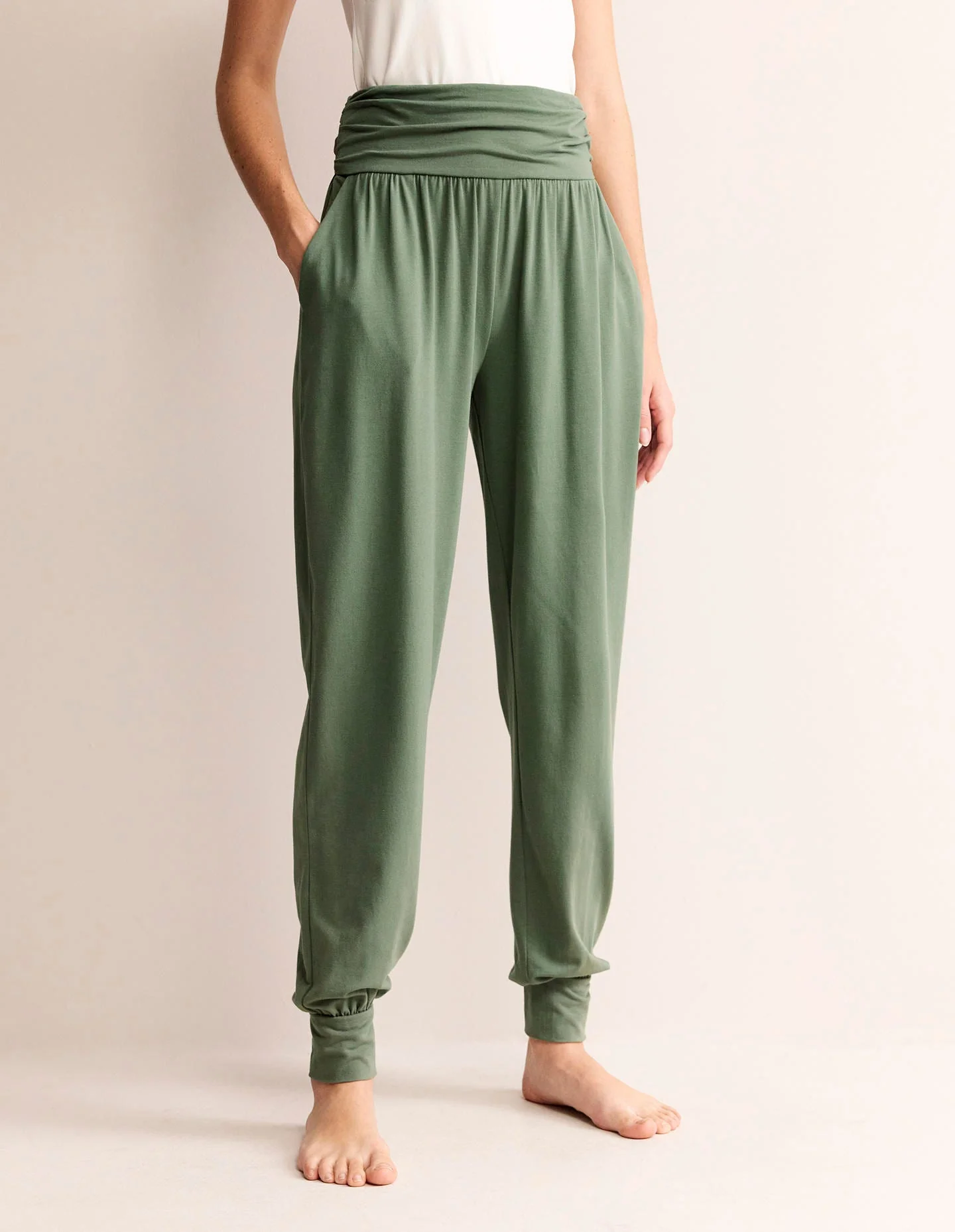 Hareem Jersey-Jogginghose-Erlengrün - Image 4