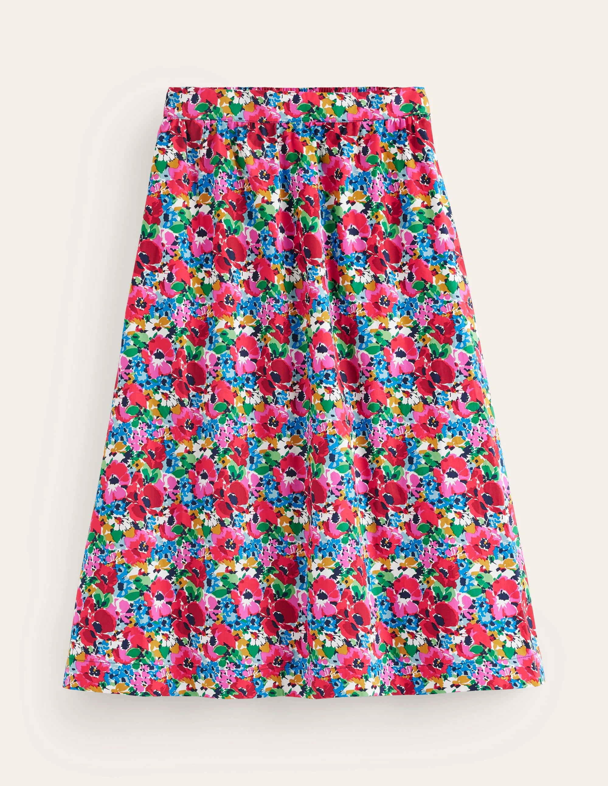 Hattie Midirock aus Popeline-Bunt, Wilder Mohn - Image 5