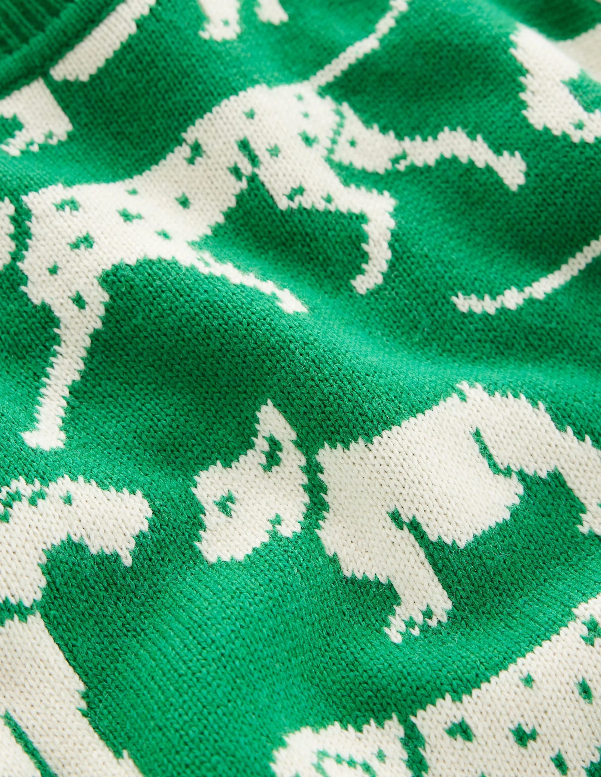 Heather Jacquard-Pullover-Setzlingsgrün, Hunde - Image 9