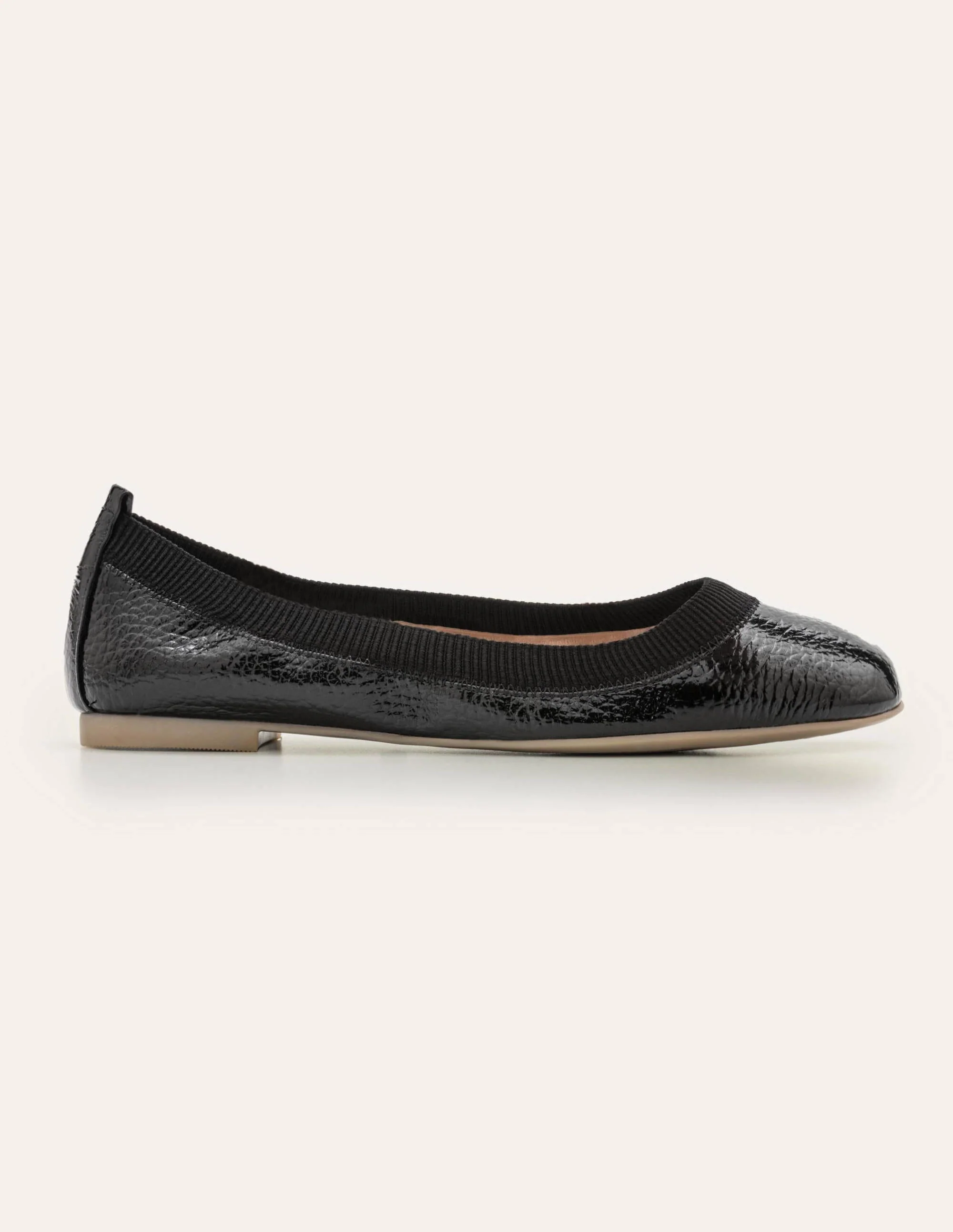 Hettie Flexible Ballerinas-Schwarz, Lack - Image 2
