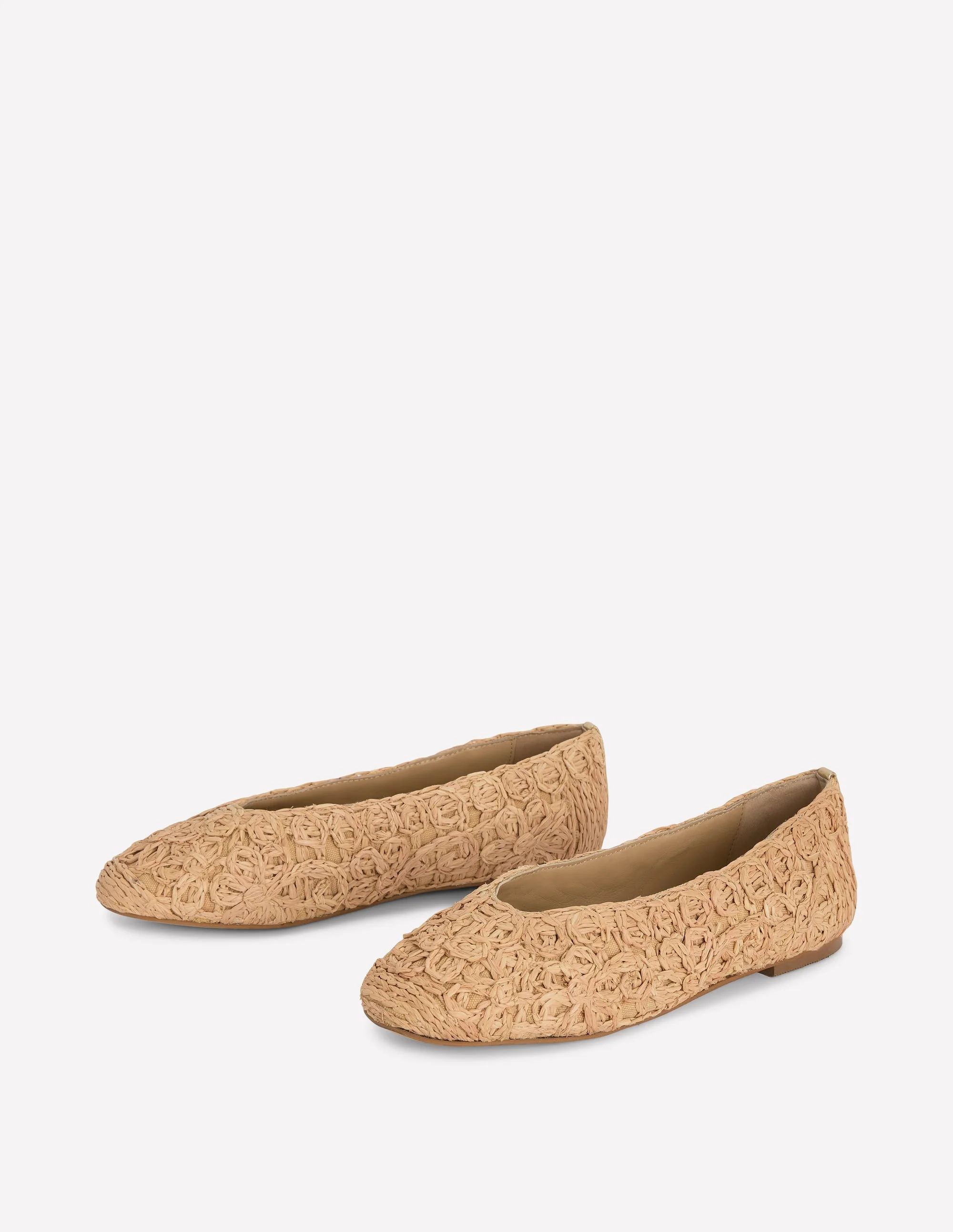 Hoch geschnittene Ballerinas-Bast Blüten - Image 4