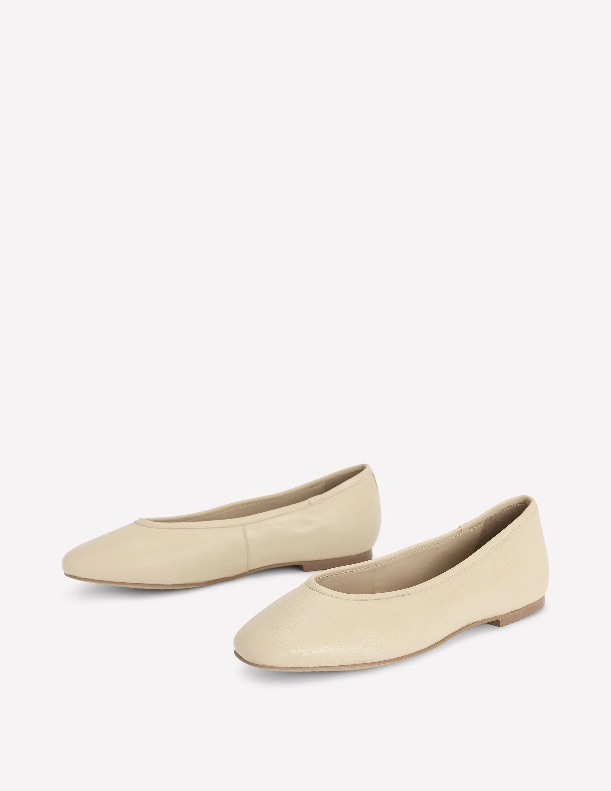Hoch geschnittene Ballerinas-Buttergelb - Image 4