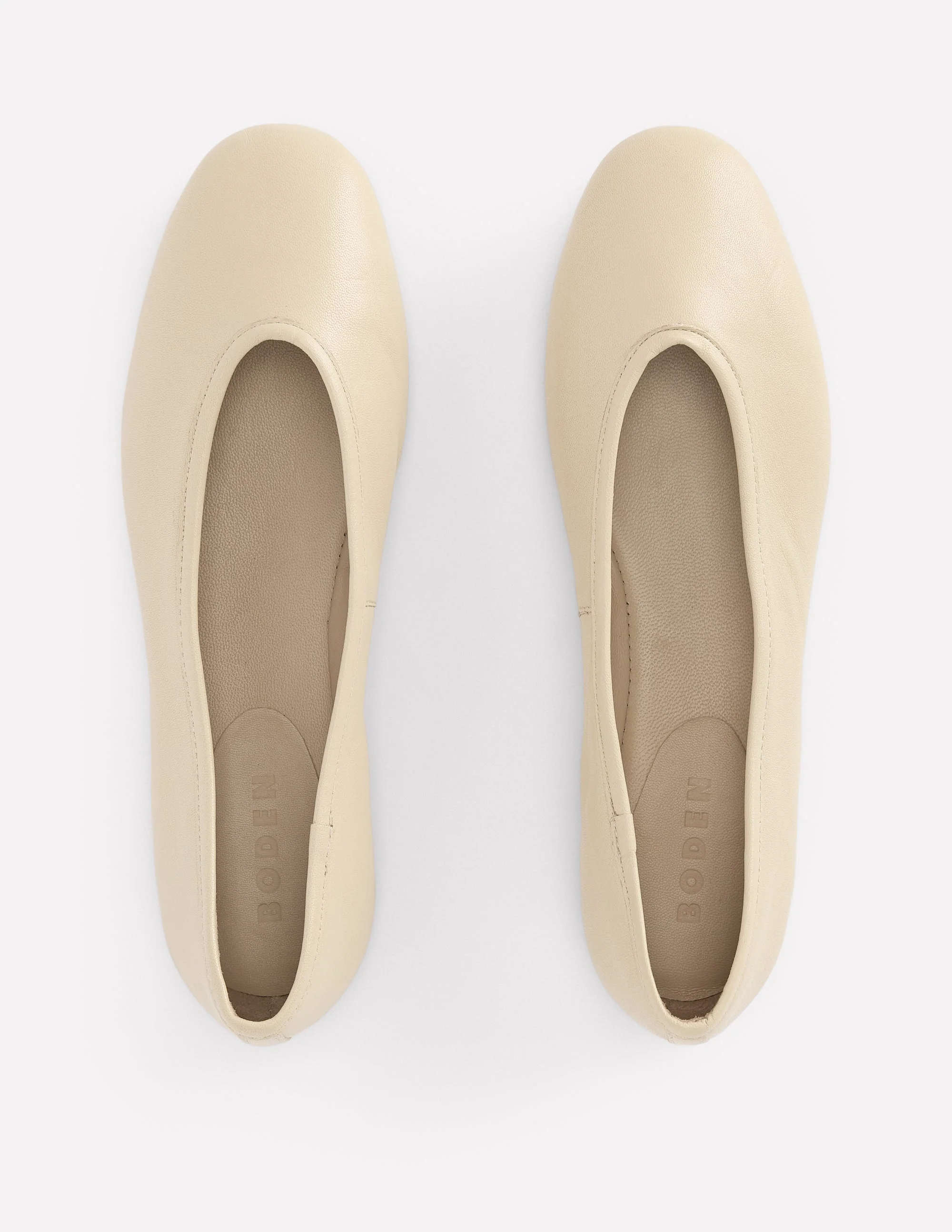 Hoch geschnittene Ballerinas-Buttergelb - Image 6
