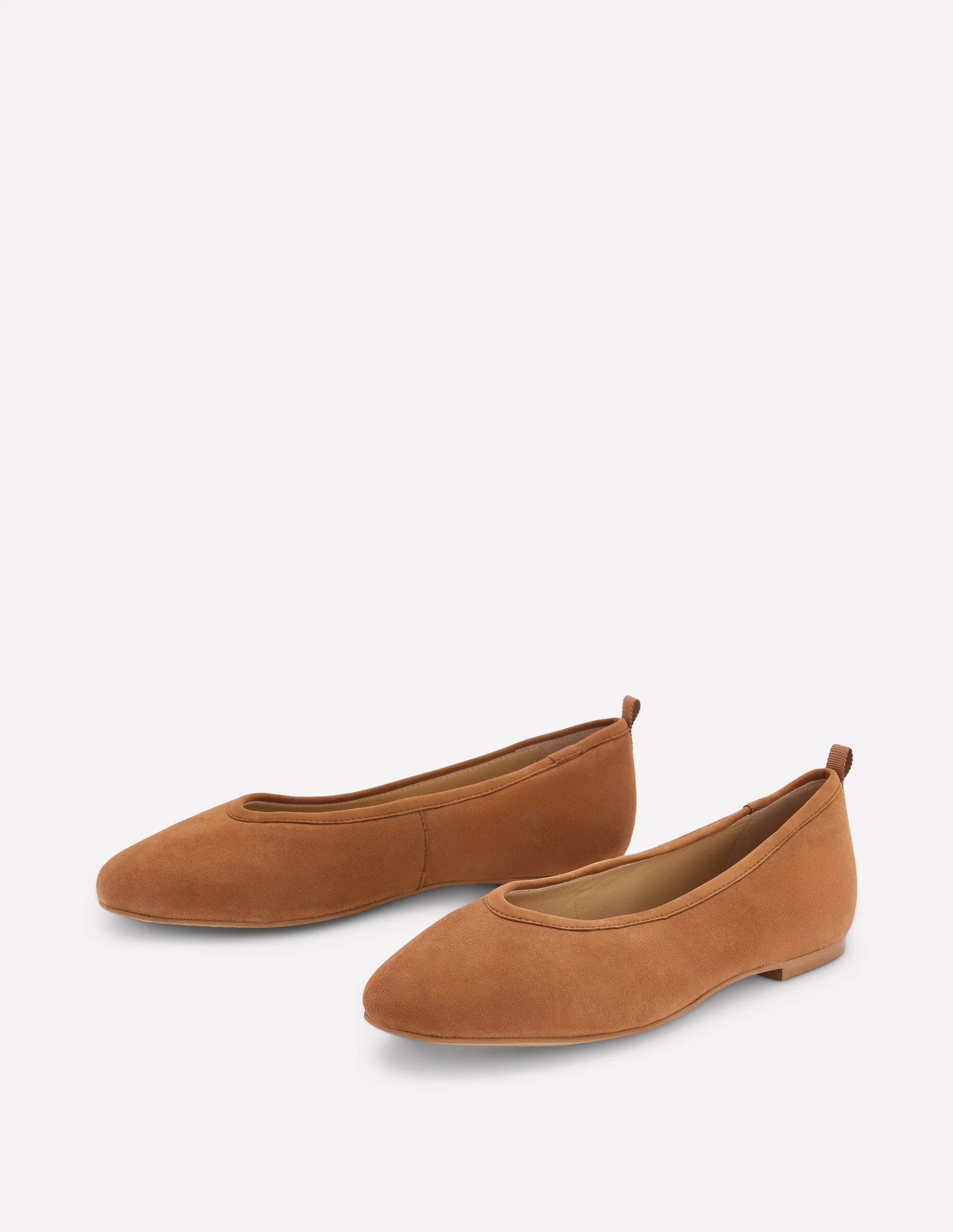Hoch geschnittene Ballerinas-Ingwer - Image 4