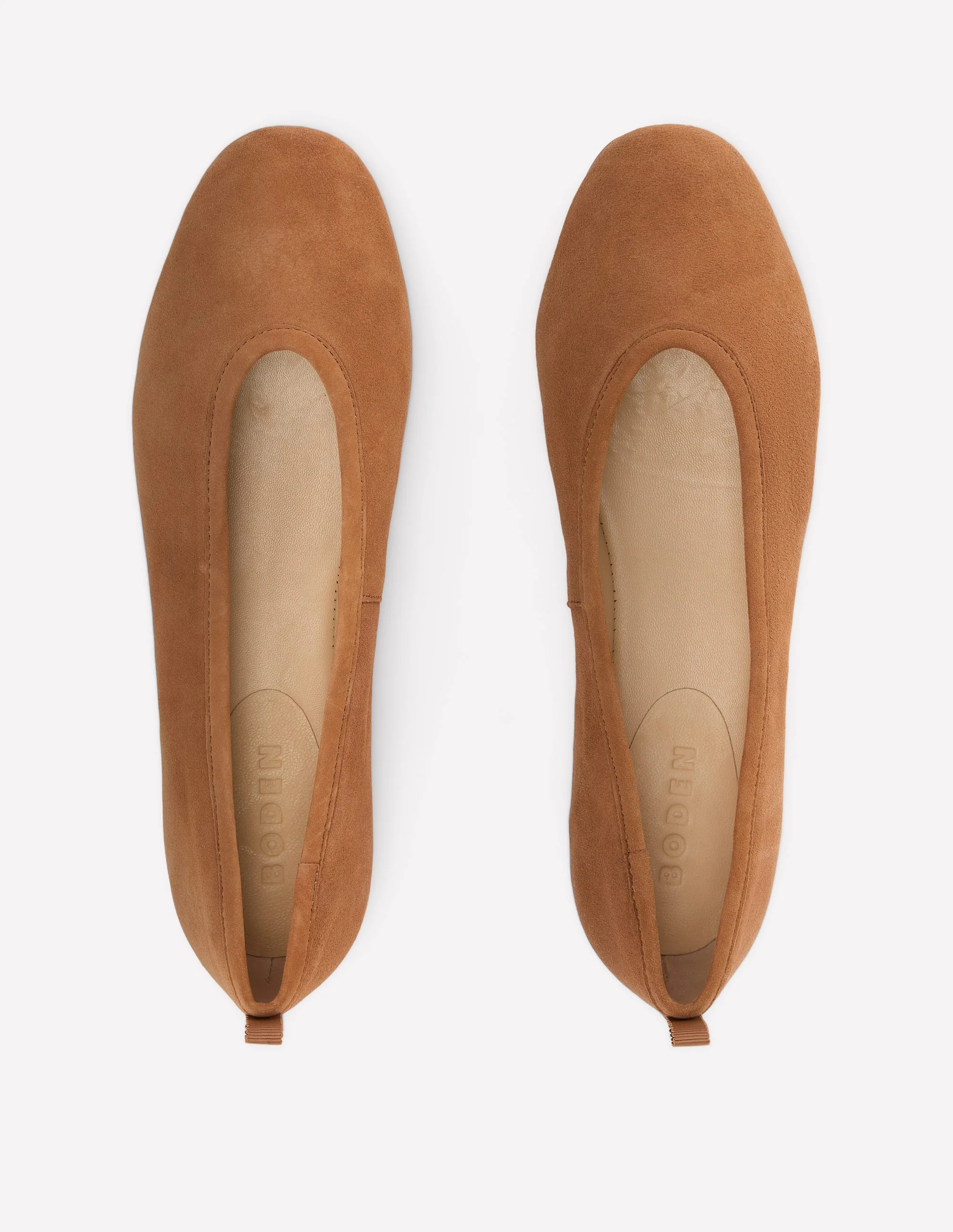 Hoch geschnittene Ballerinas-Ingwer - Image 6