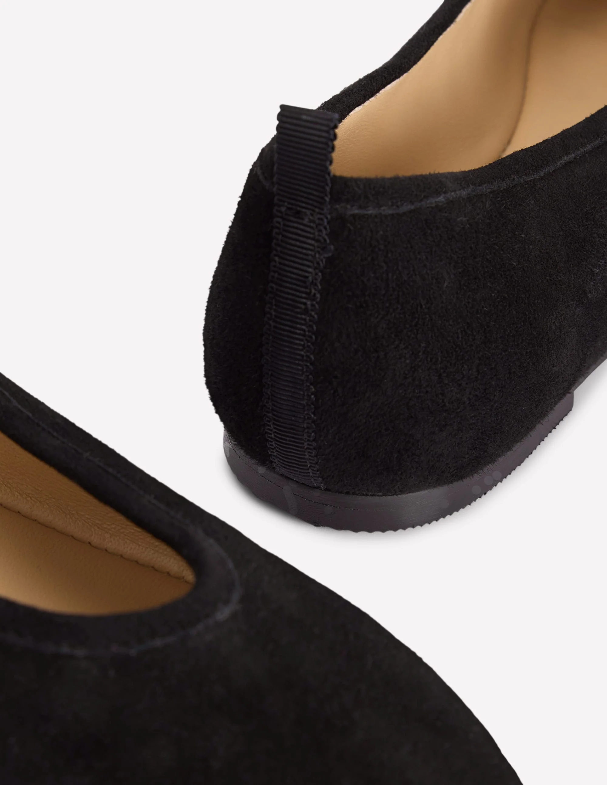Hoch geschnittene Ballerinas-Schwarz - Image 4