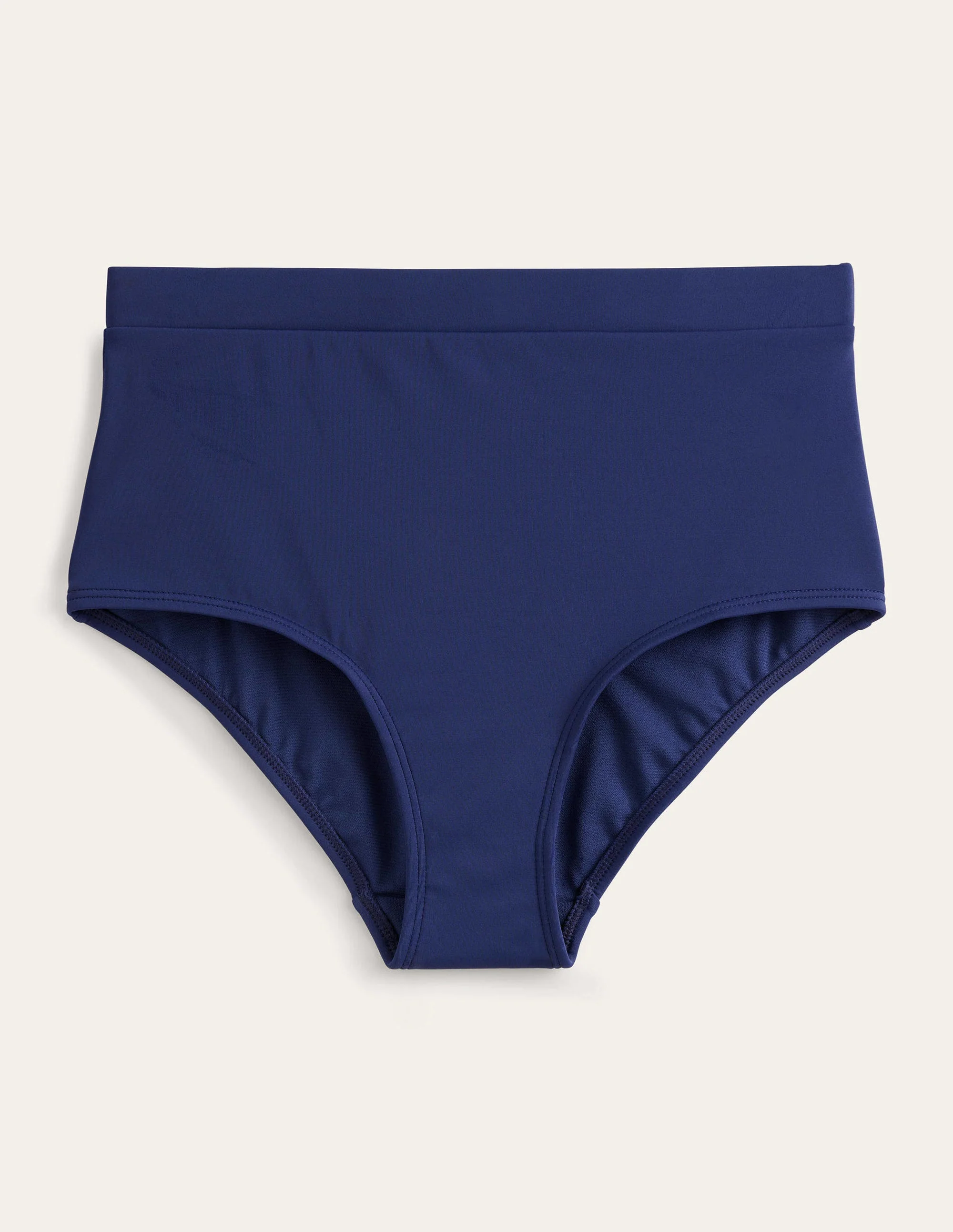 Hoch geschnittene Bikinihose-Französisches Navy - Image 5
