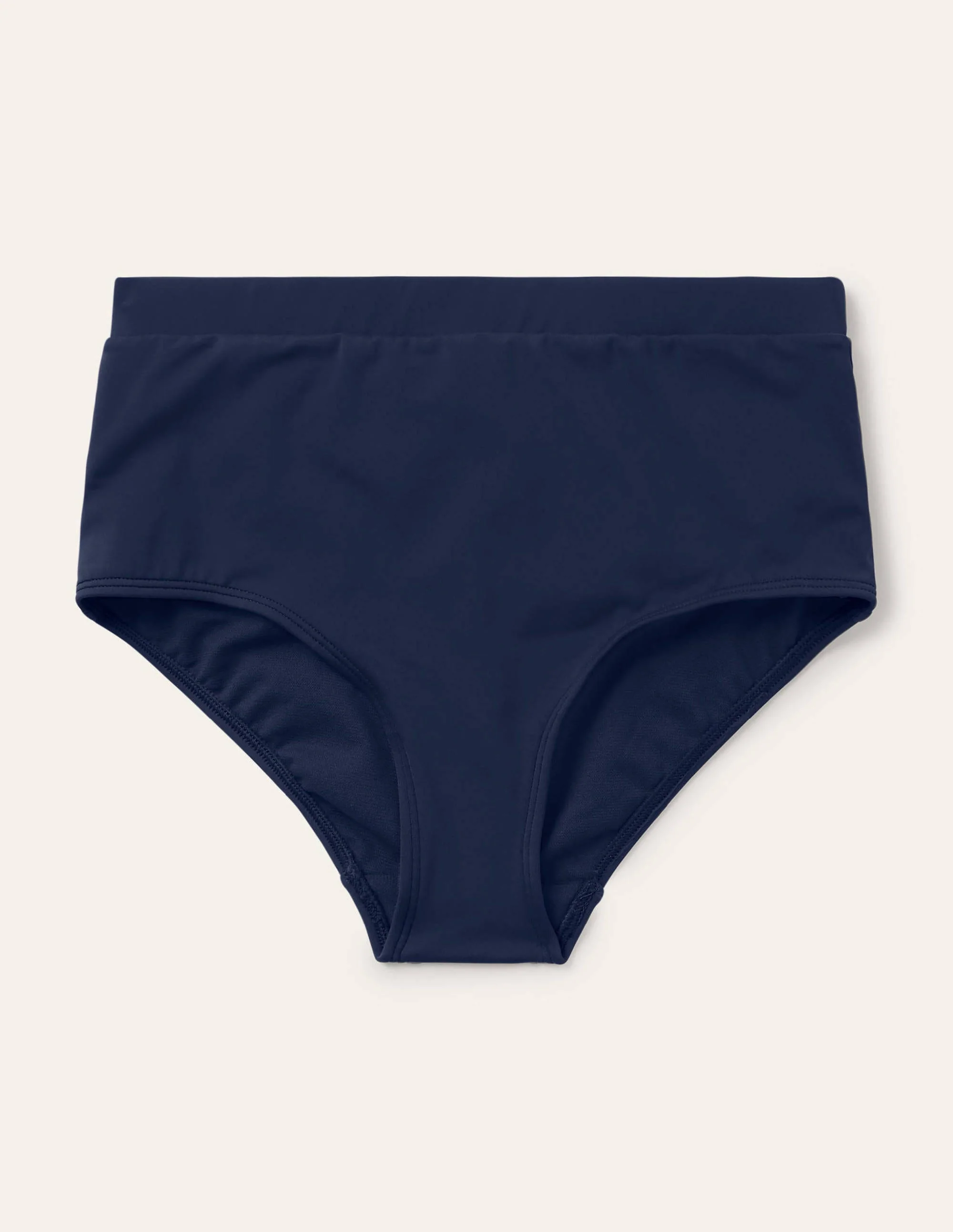 Hoch geschnittene Bikinihose-Französisches Navy - Image 7