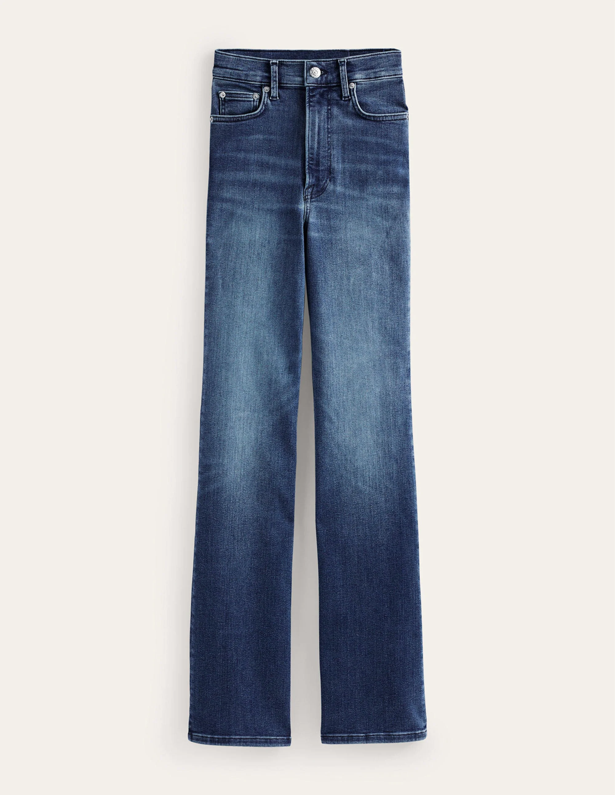 Hoch geschnittene Jeans mit klassisch geradem Bein-Authentisch Vintage - Image 6