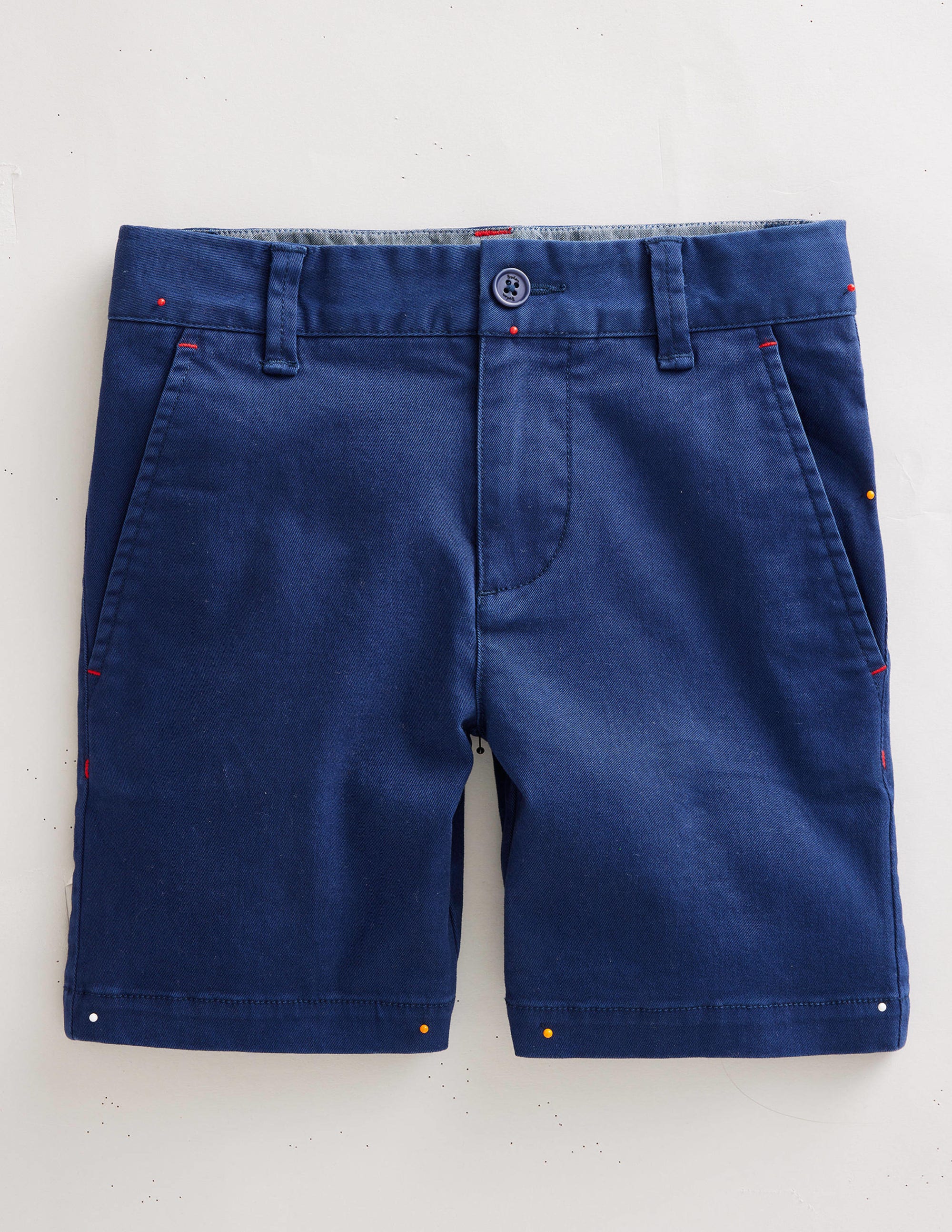 Hoch geschnittene Jeans mit weitem Bein-Indigo - Image 6