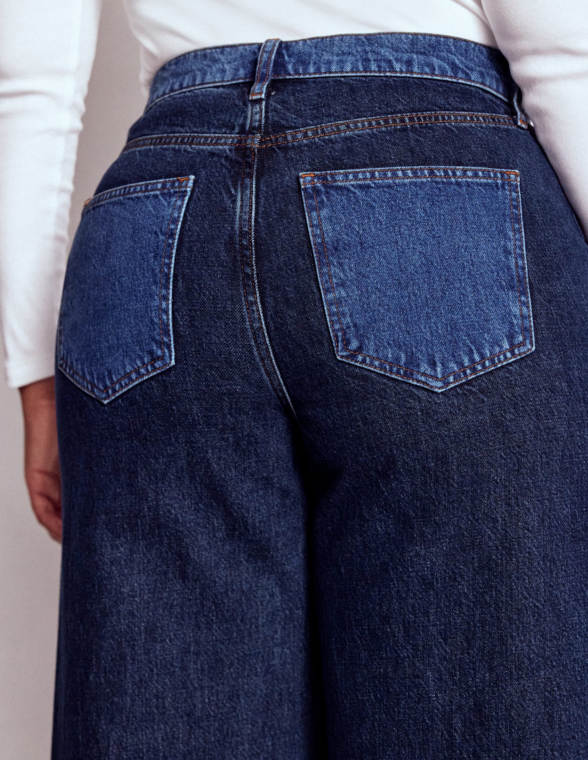 Hoch geschnittene Jeans mit weitem Bein-Mustermix - Image 13