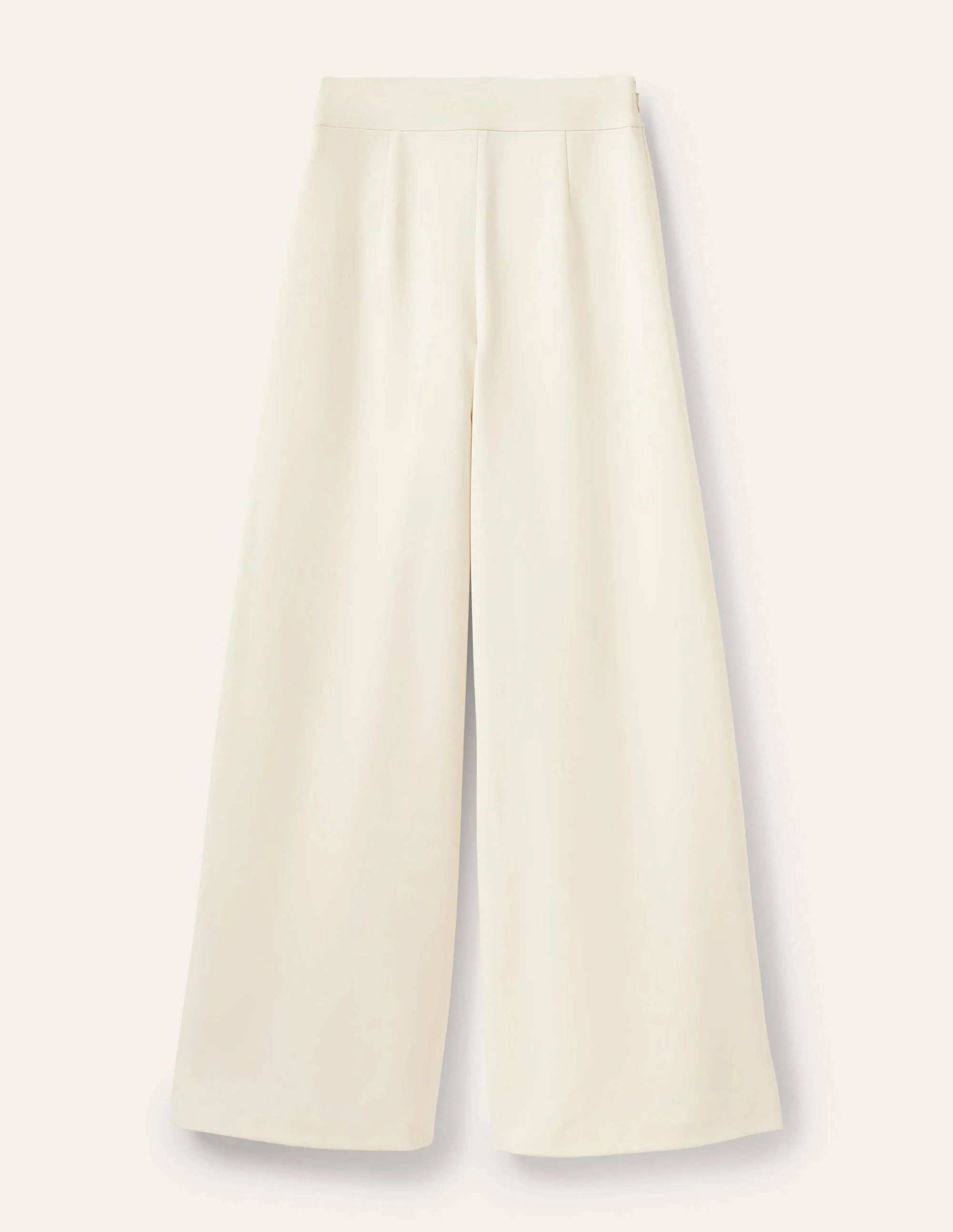 Hoch geschnittene Palazzo-Hose-Naturweiß - Image 9