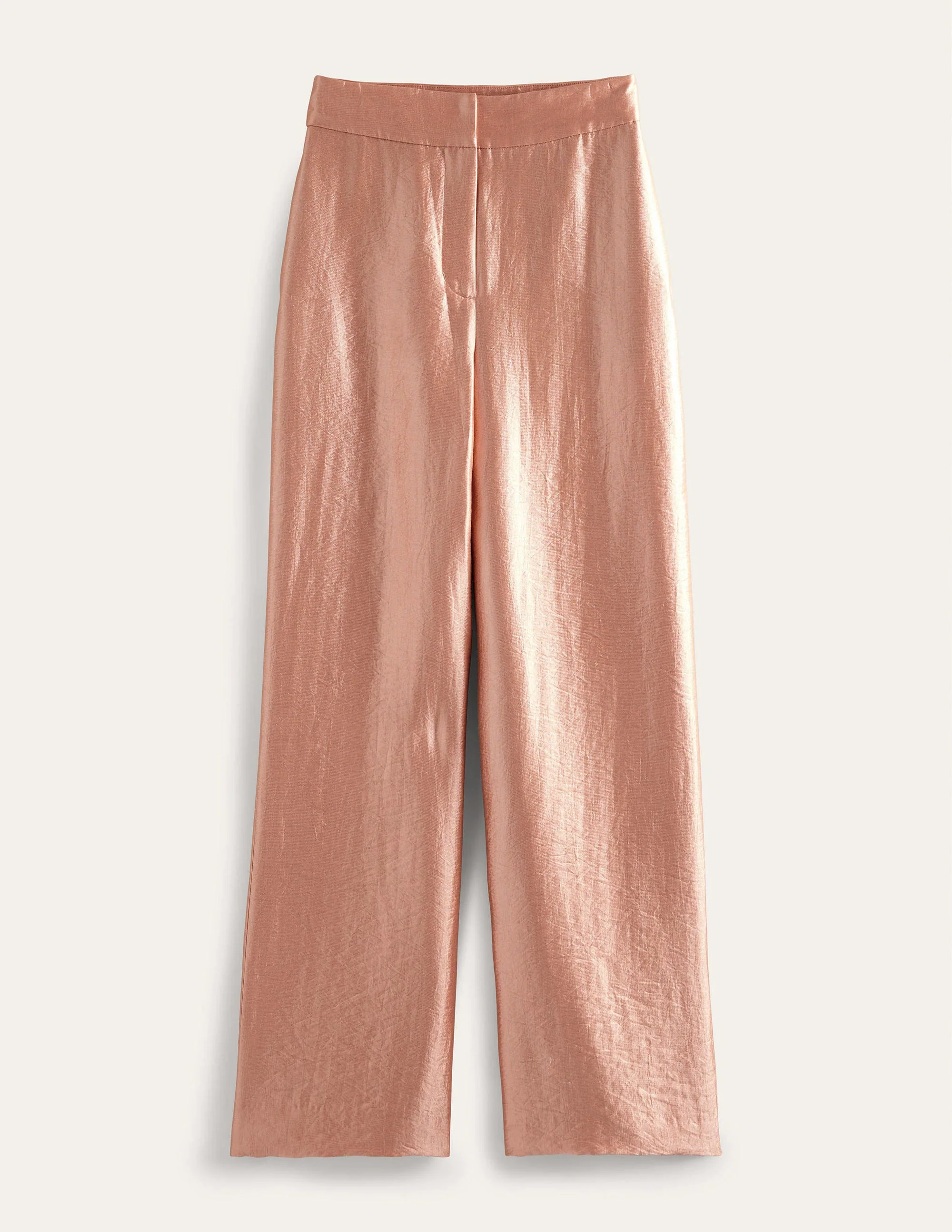 Hoch geschnittene Palazzo-Hose-Satin - Image 5