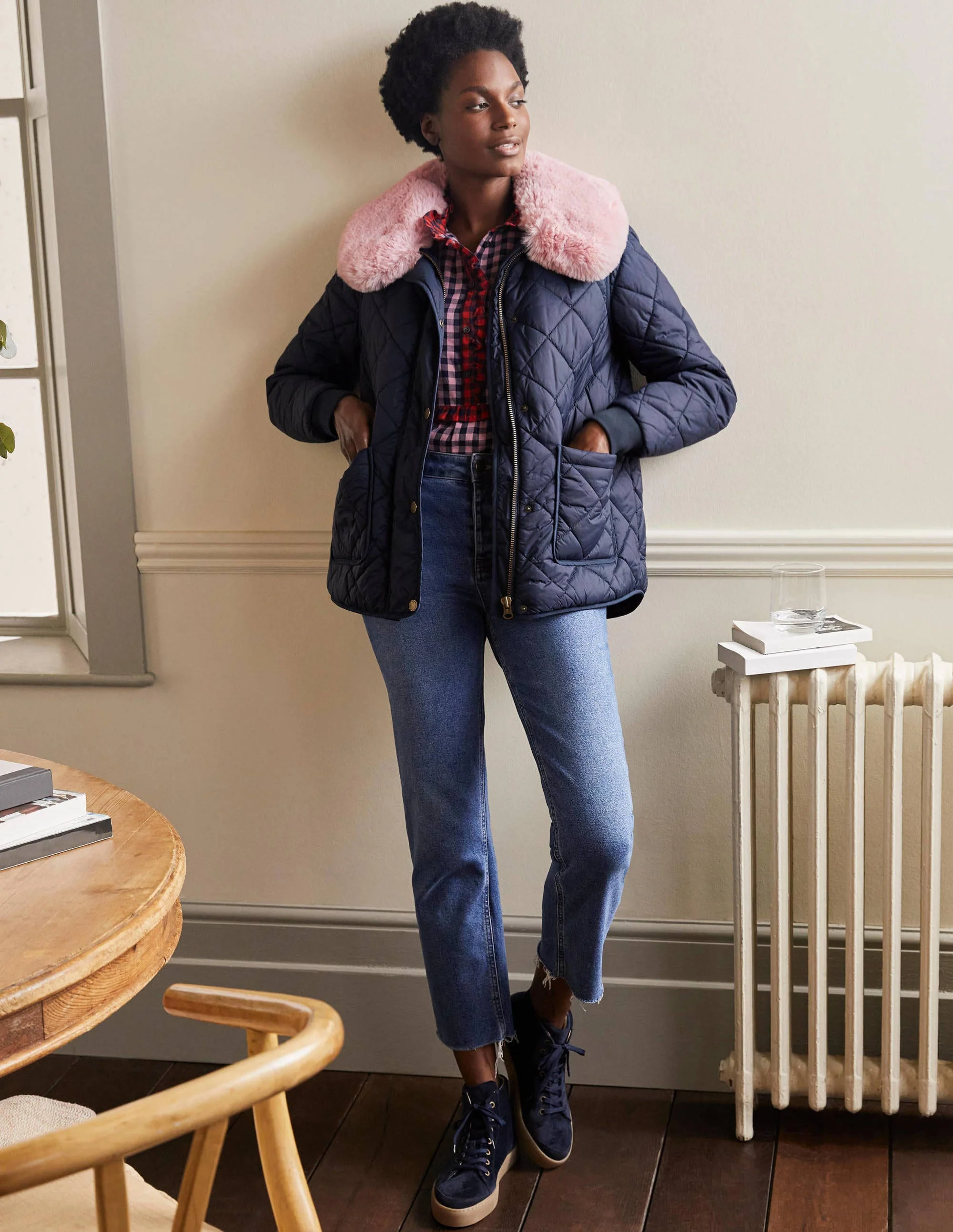 Hollie Jacke-Marineblau - Image 3