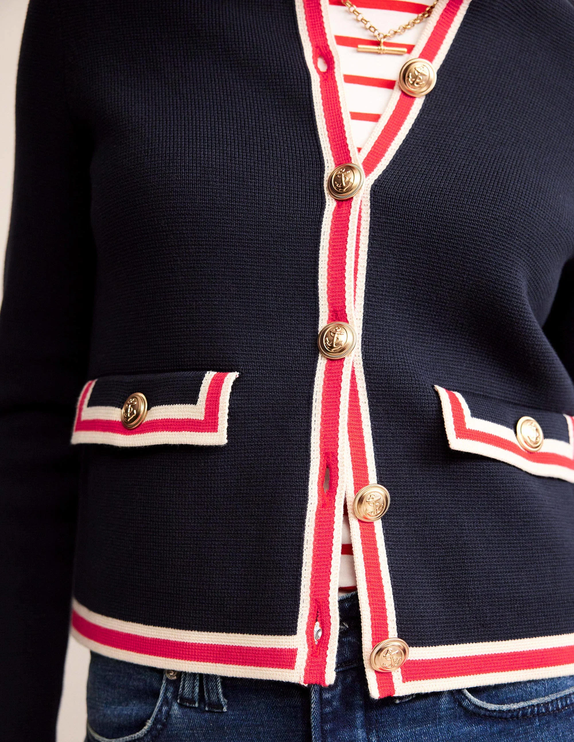 Holly Cardigan-Marineblau - Image 2