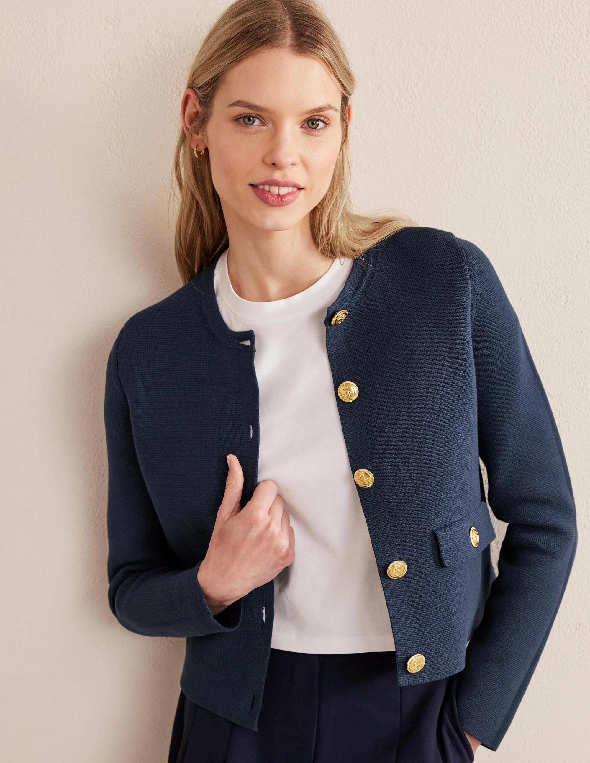 Holly Cardigan-Marineblau