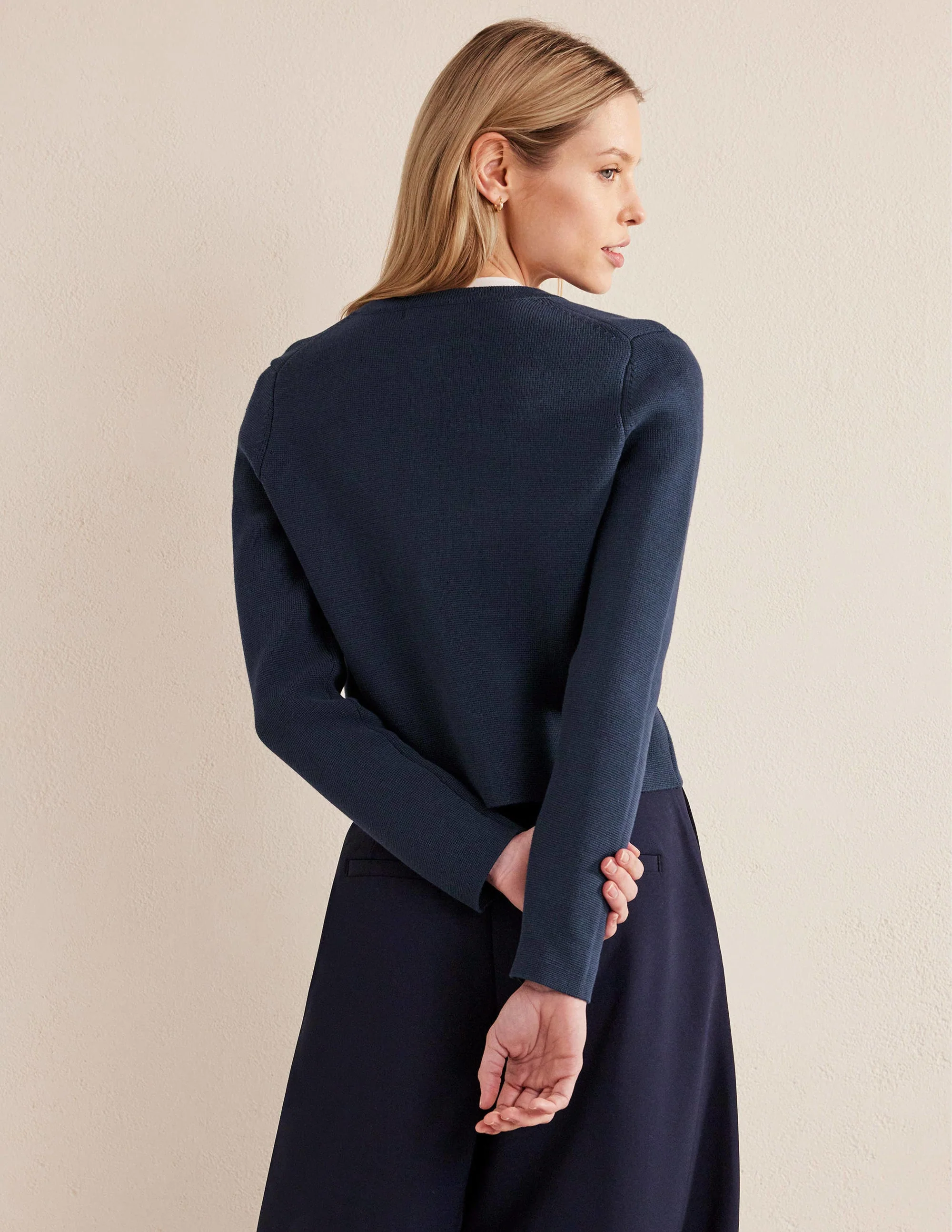 Holly Cardigan-Marineblau - Image 3