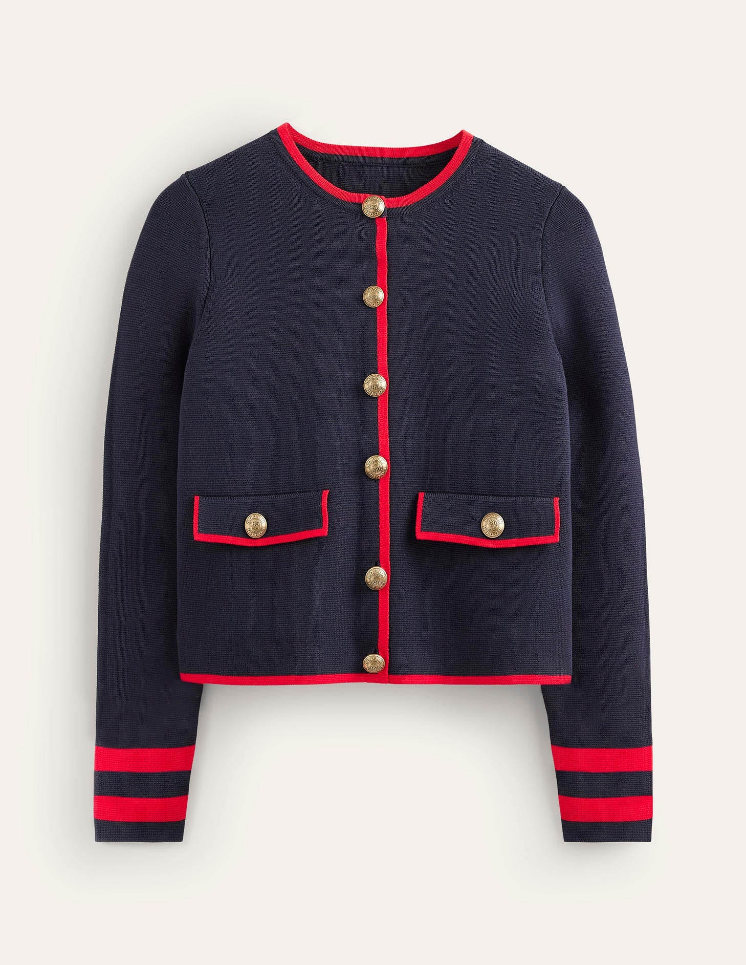 Holly Cardigan-Marineblau, Rouge-Rot - Image 6
