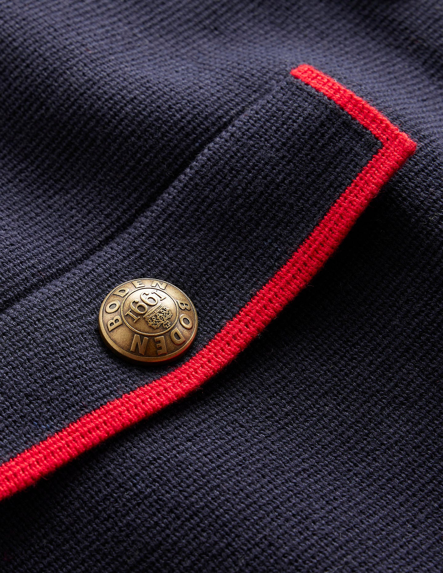 Holly Cardigan-Marineblau, Rouge-Rot - Image 7