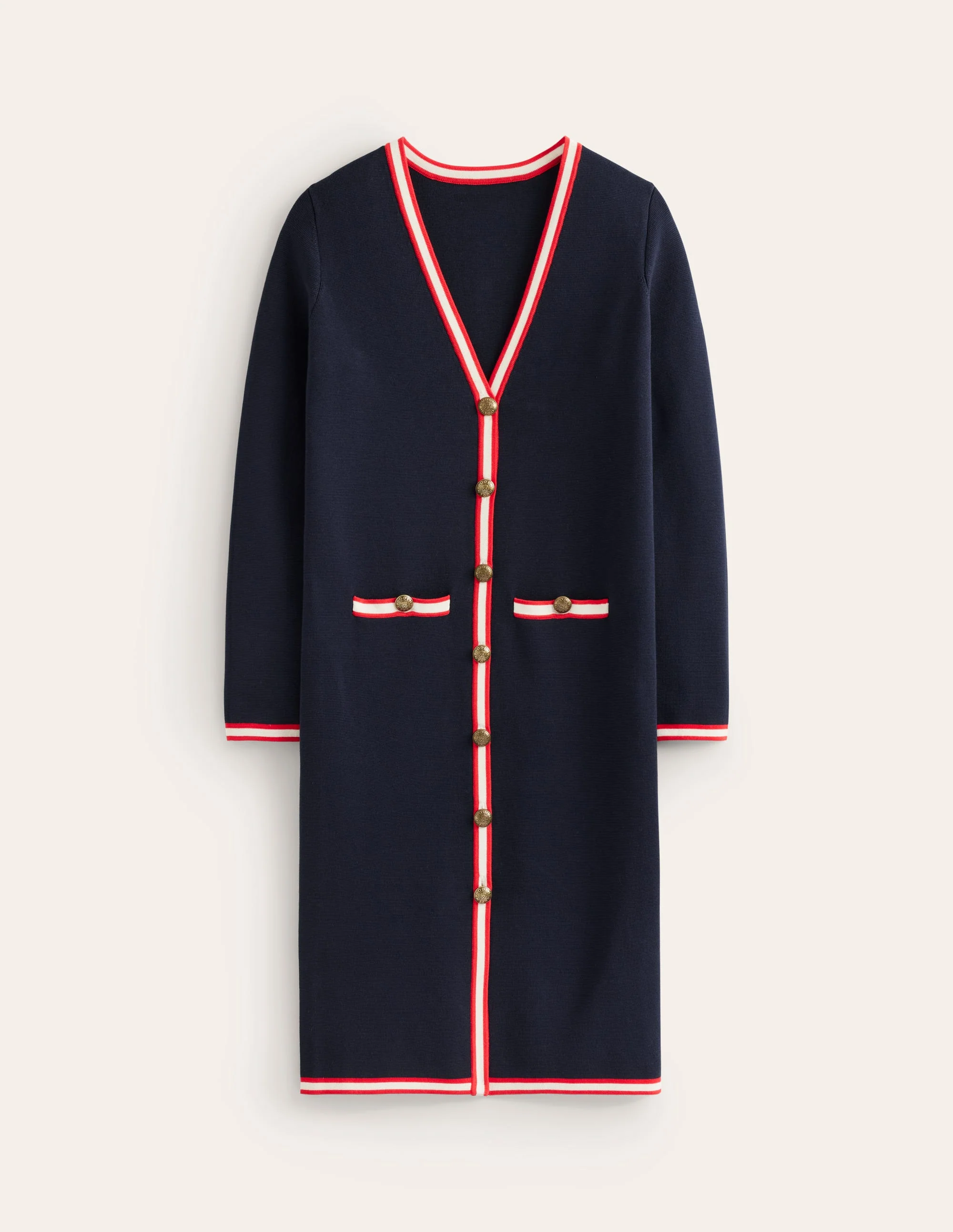 Holly Lange Strickjacke-Aqua Marine Marl - Image 6