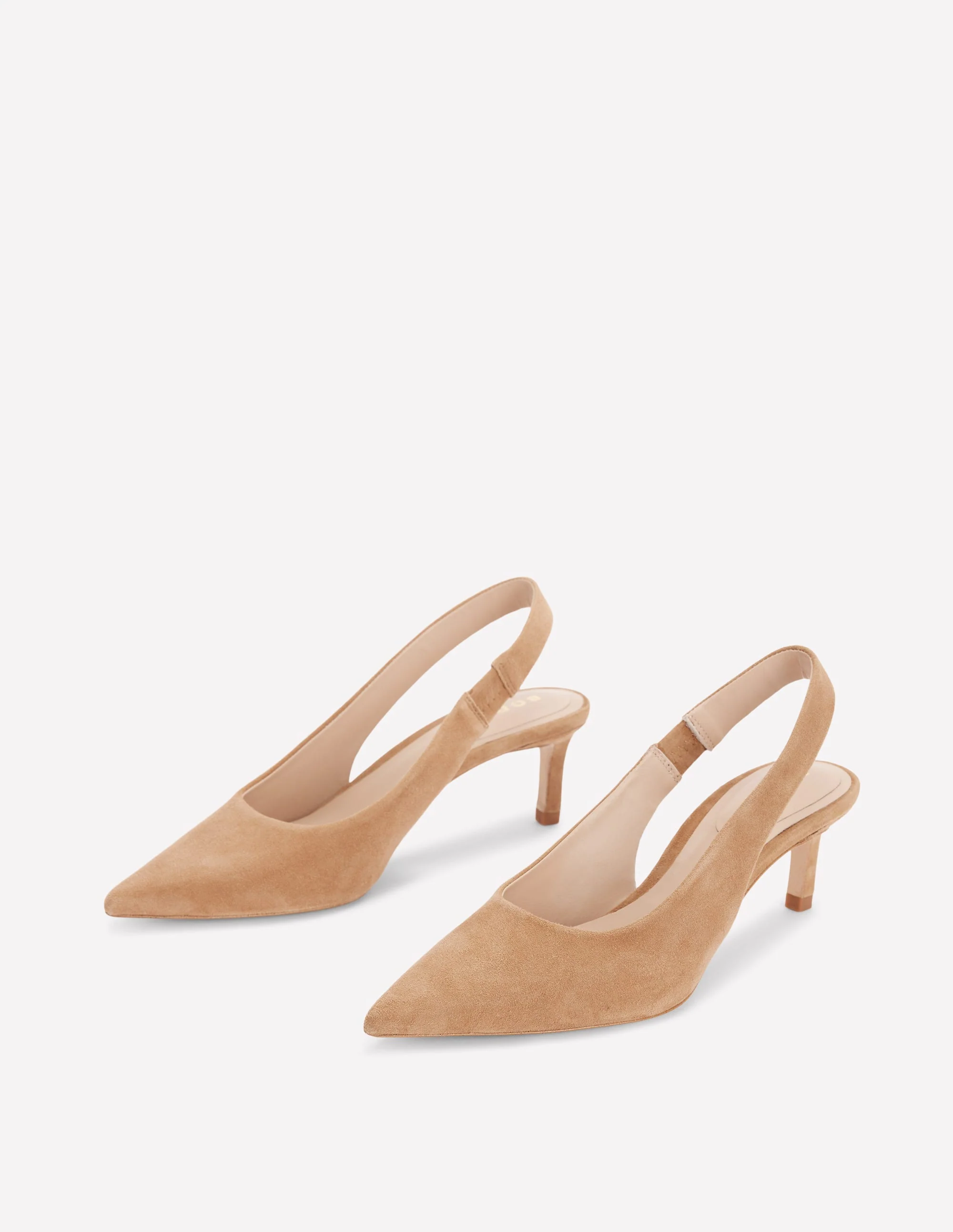 Hope Slingbacks mit Kitten-Absatz-Macchiato Wildleder - Image 2