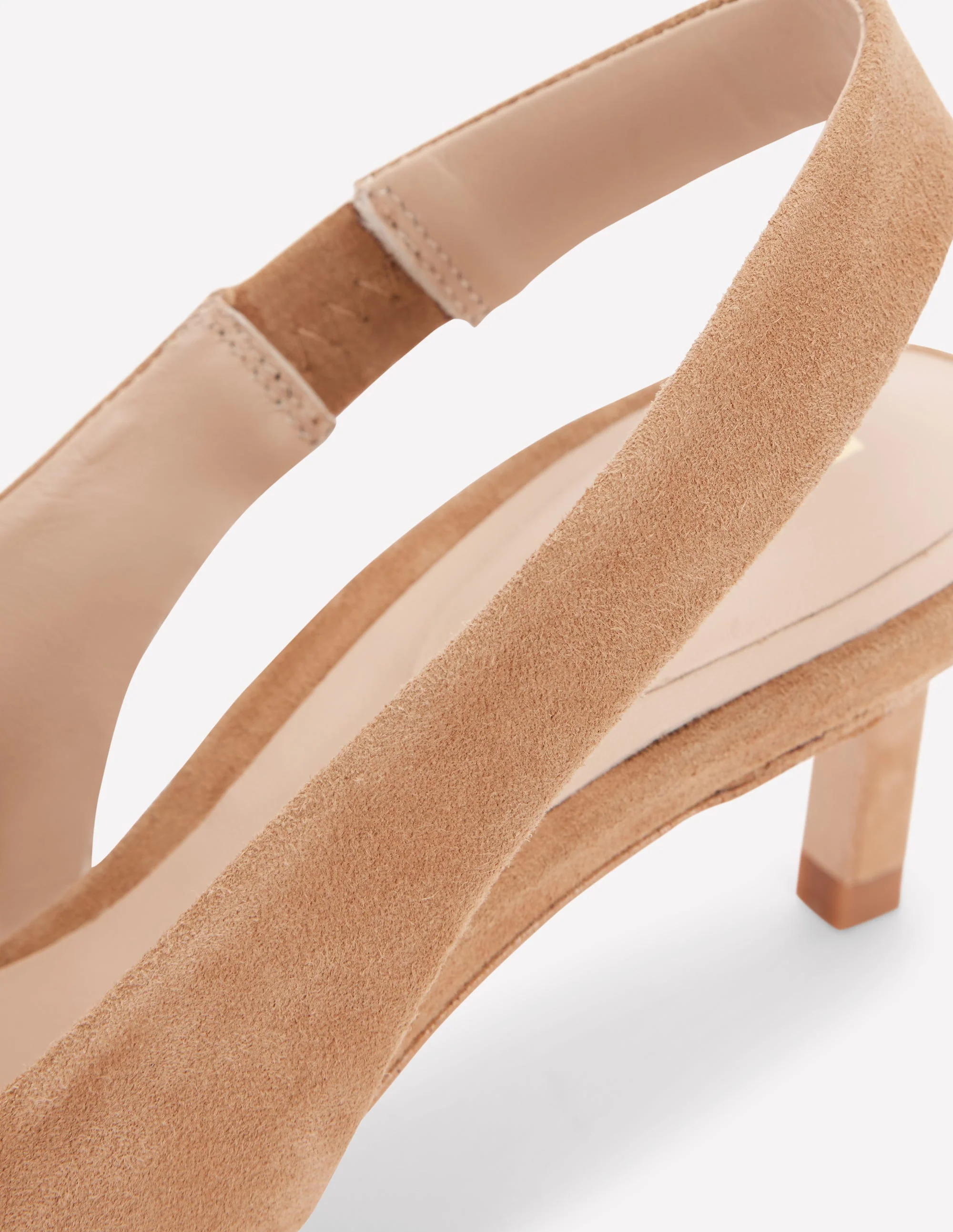 Hope Slingbacks mit Kitten-Absatz-Macchiato Wildleder - Image 3