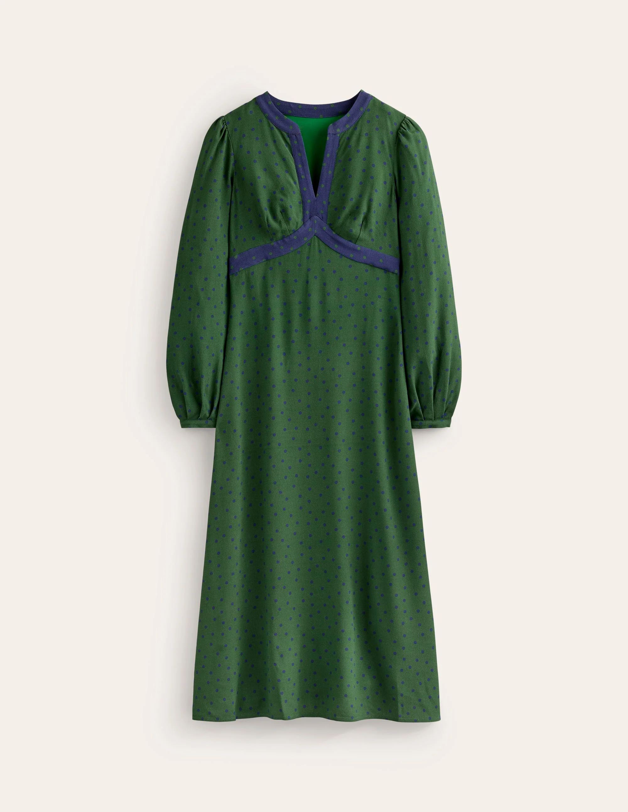 Imelda Midikleid mit Bordürendruck-Eden, Einzelne Punkte - Image 5