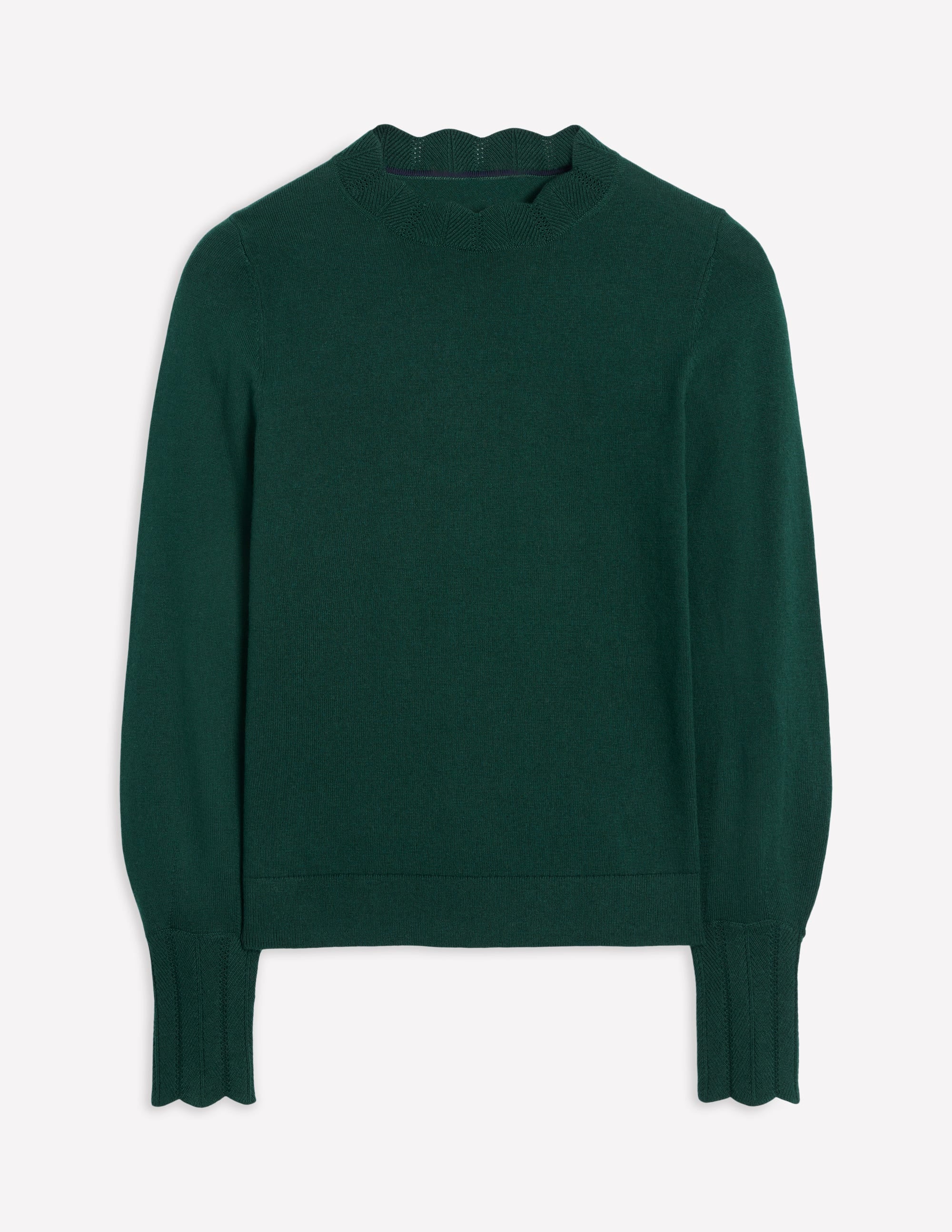 Imi Pullover mit Muschelsaum-Baltic - Image 6