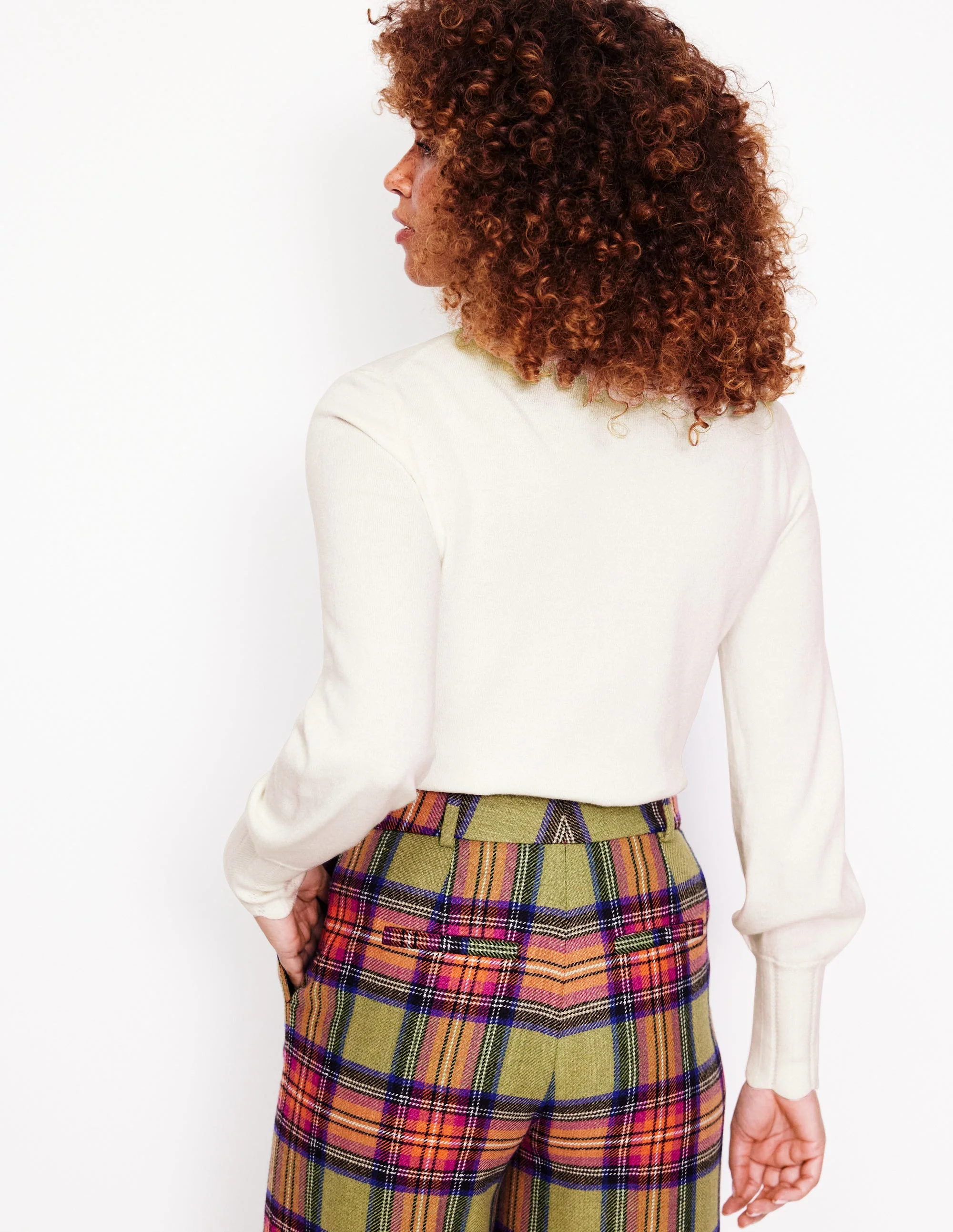 Imi Pullover mit Muschelsaum-Warmes Naturweiß - Image 3