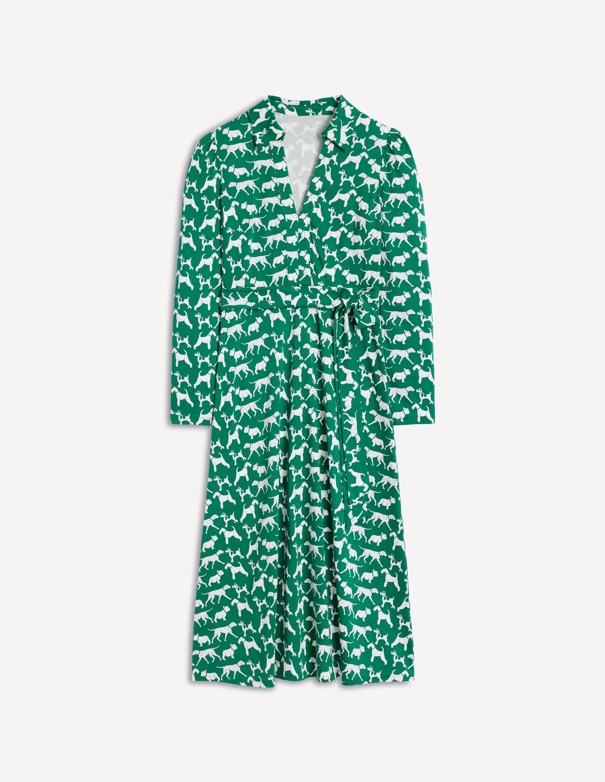 Imogen Jerseykleid mit Kragen-Gras, Janet und Freunde - Image 6