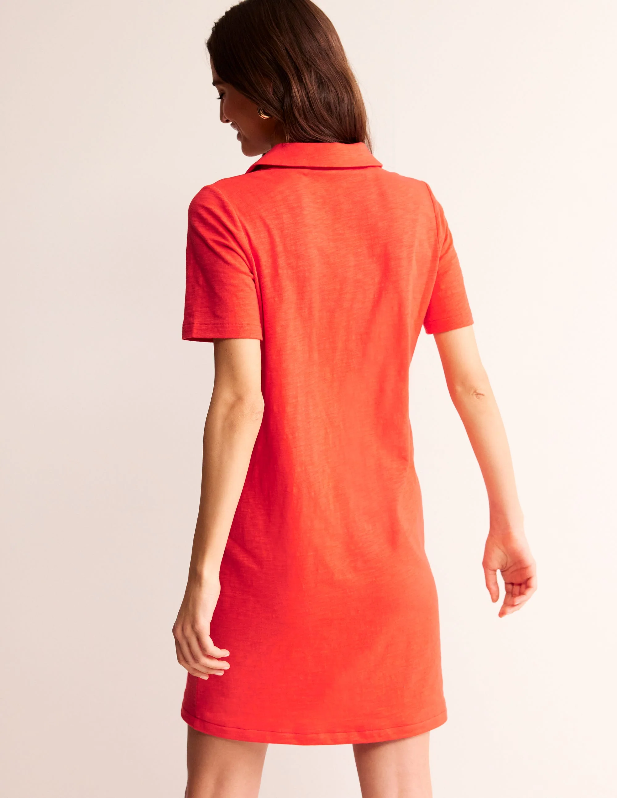 Ingrid Polokleid aus Baumwolle-Anemone Honeycomb Spot - Image 3