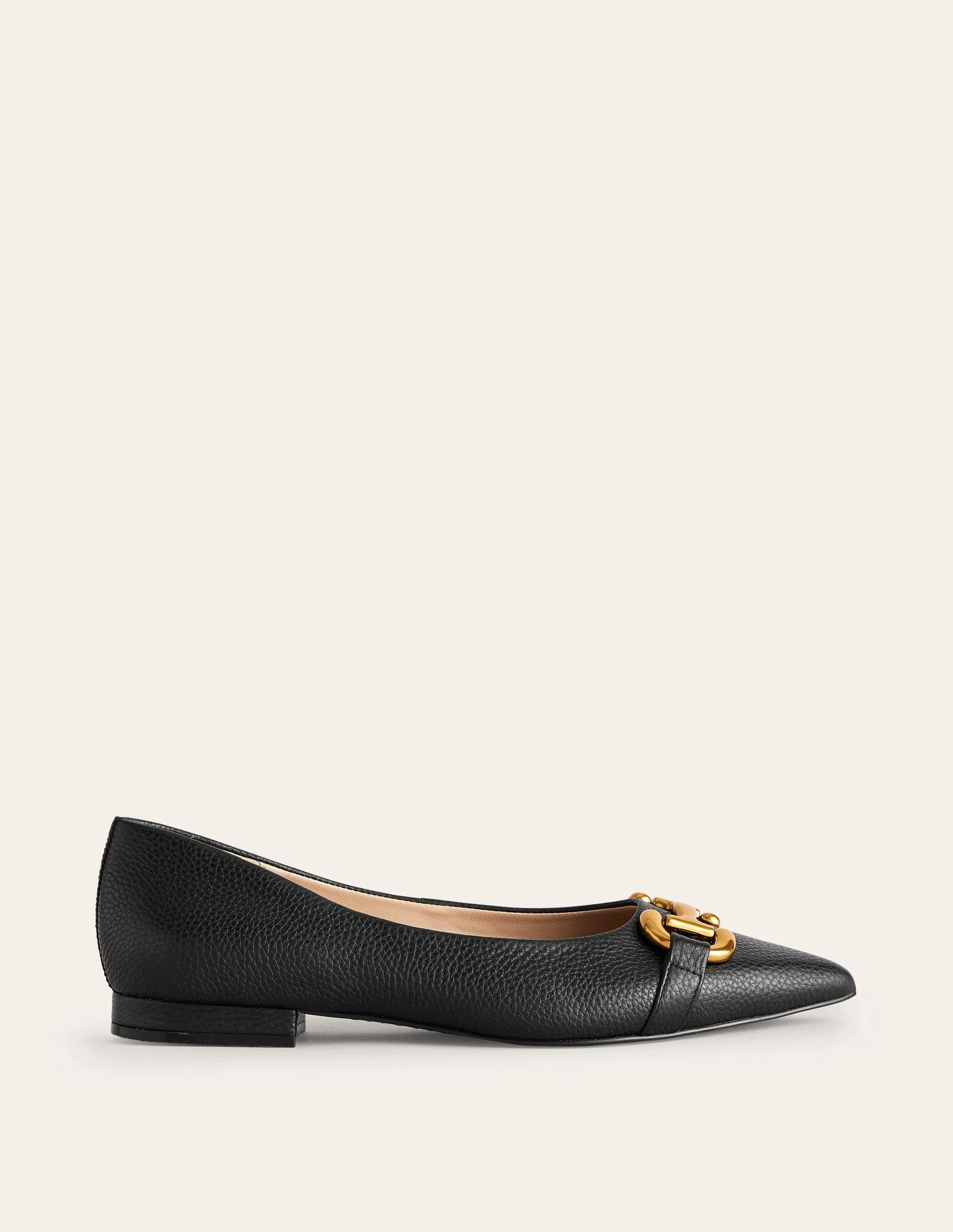 Iris Ballerinas mit Trensendetail-Schwarz - Image 2