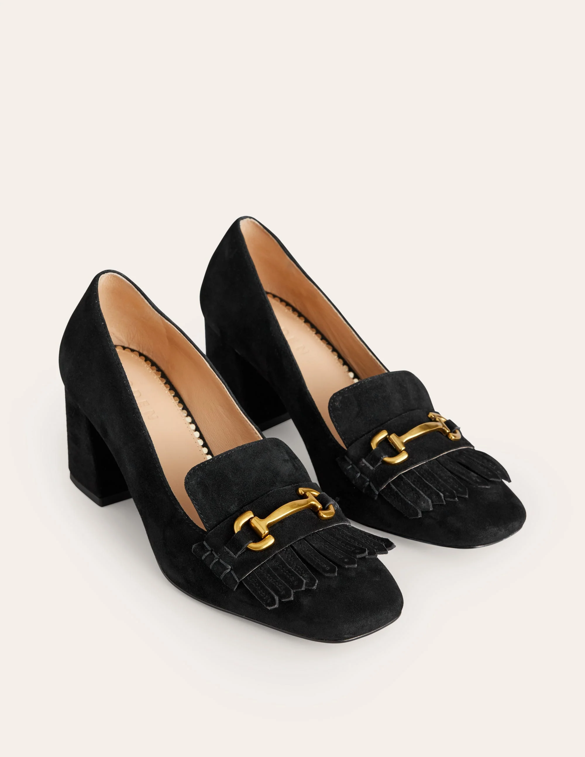 Iris Ghillie Loafer mit Absatz-Schwarz - Image 3