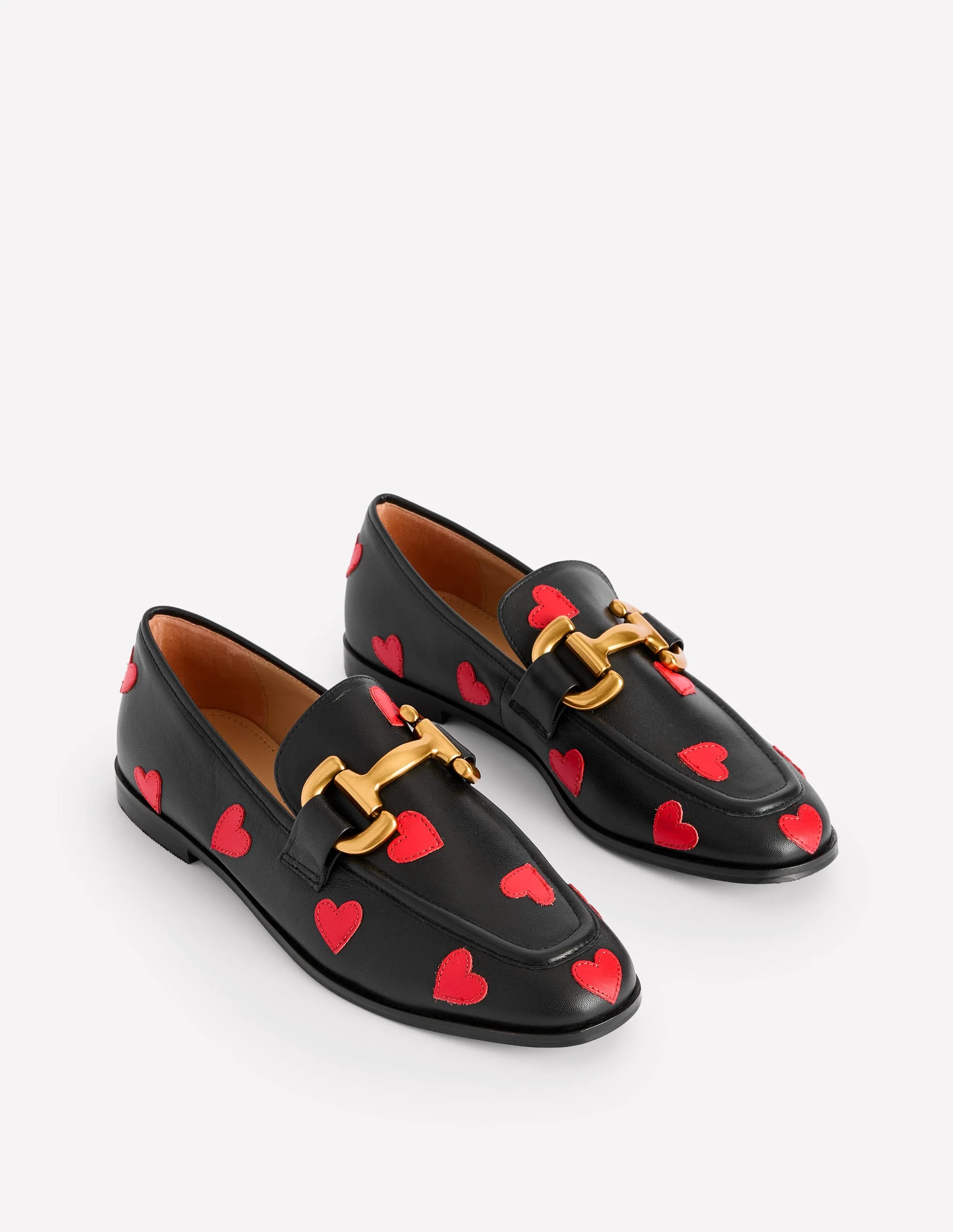 Iris Loafer mit Trensendetail-Schwarze Herzen - Image 3