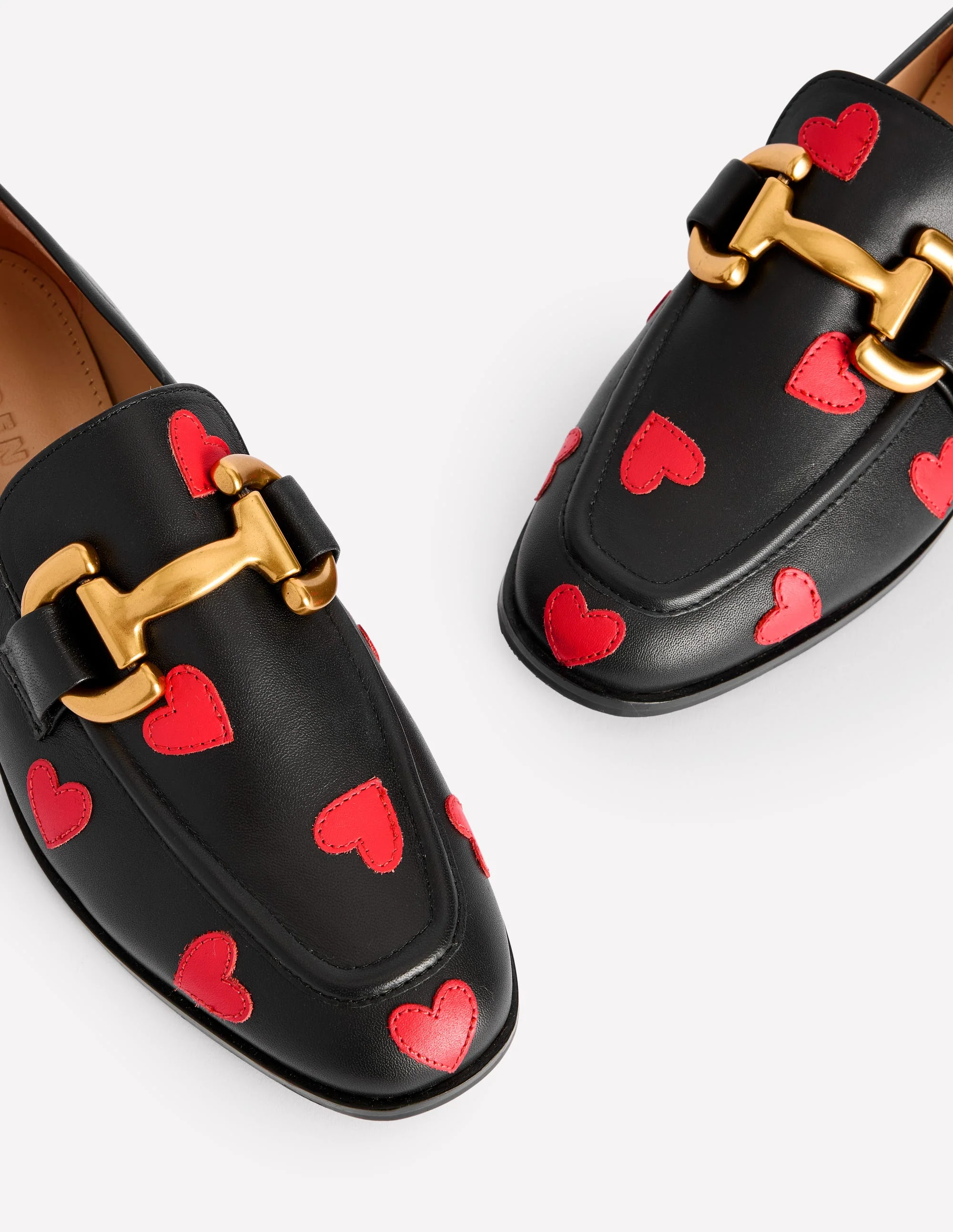 Iris Loafer mit Trensendetail-Schwarze Herzen - Image 4