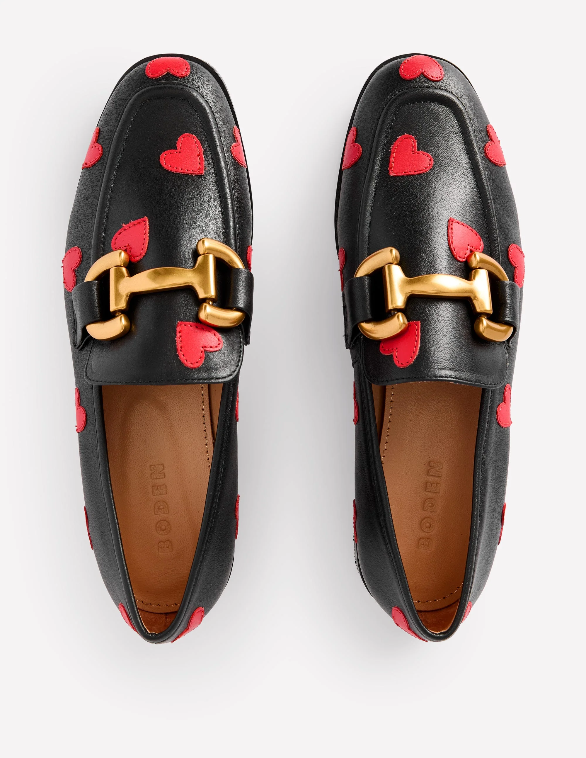 Iris Loafer mit Trensendetail-Schwarze Herzen - Image 5