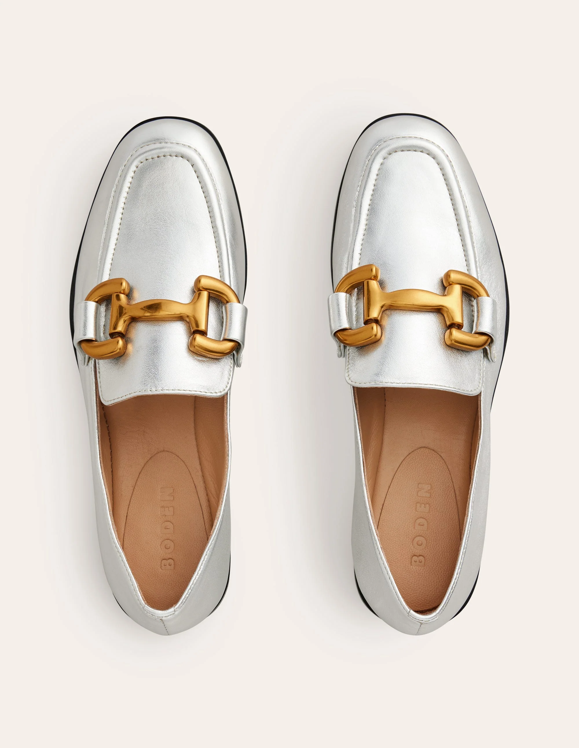 Iris Loafer mit Trensendetail-Silber - Image 5