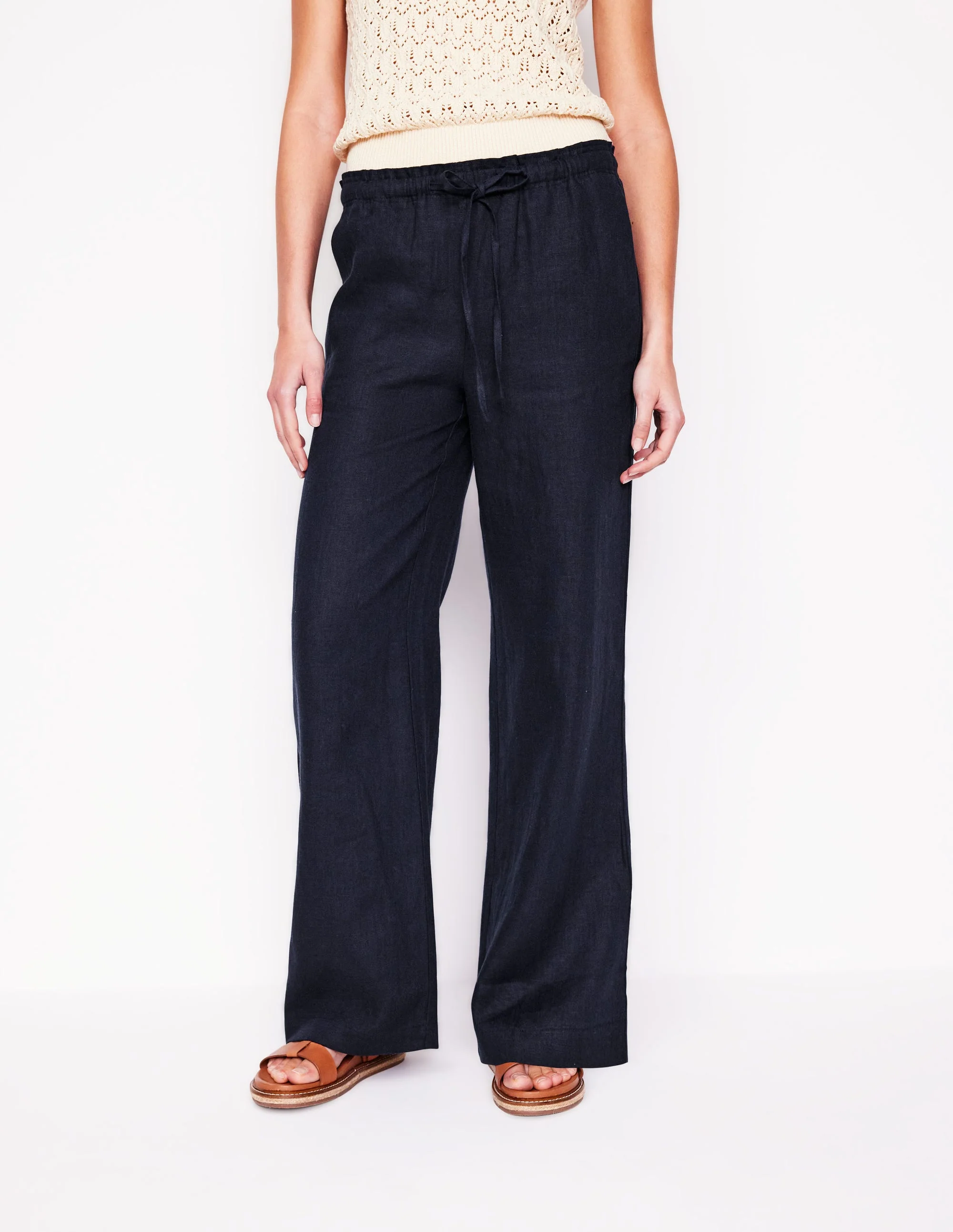 Islington Leinenhose-Marineblaue - Image 5