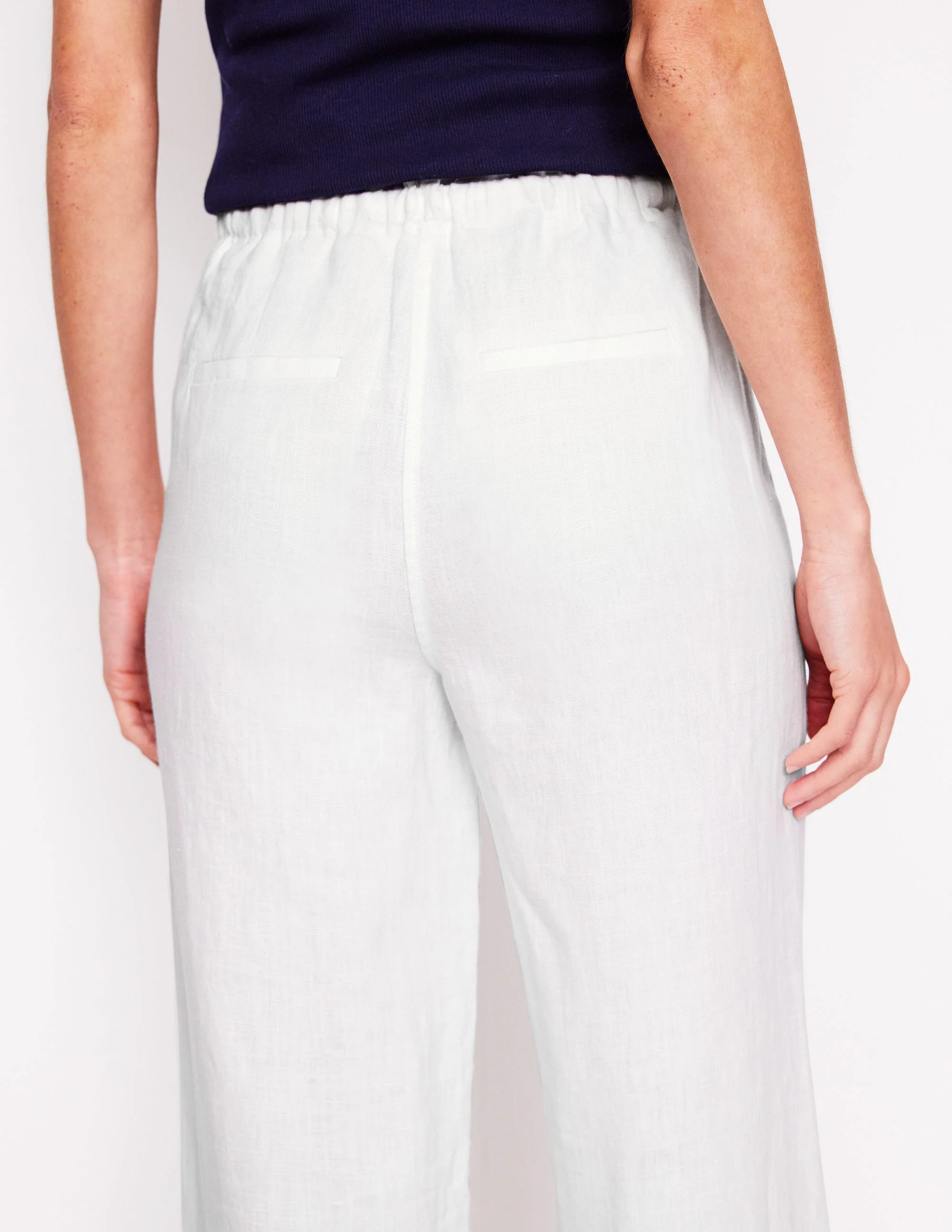 Islington Leinenhose-Weiß - Image 2