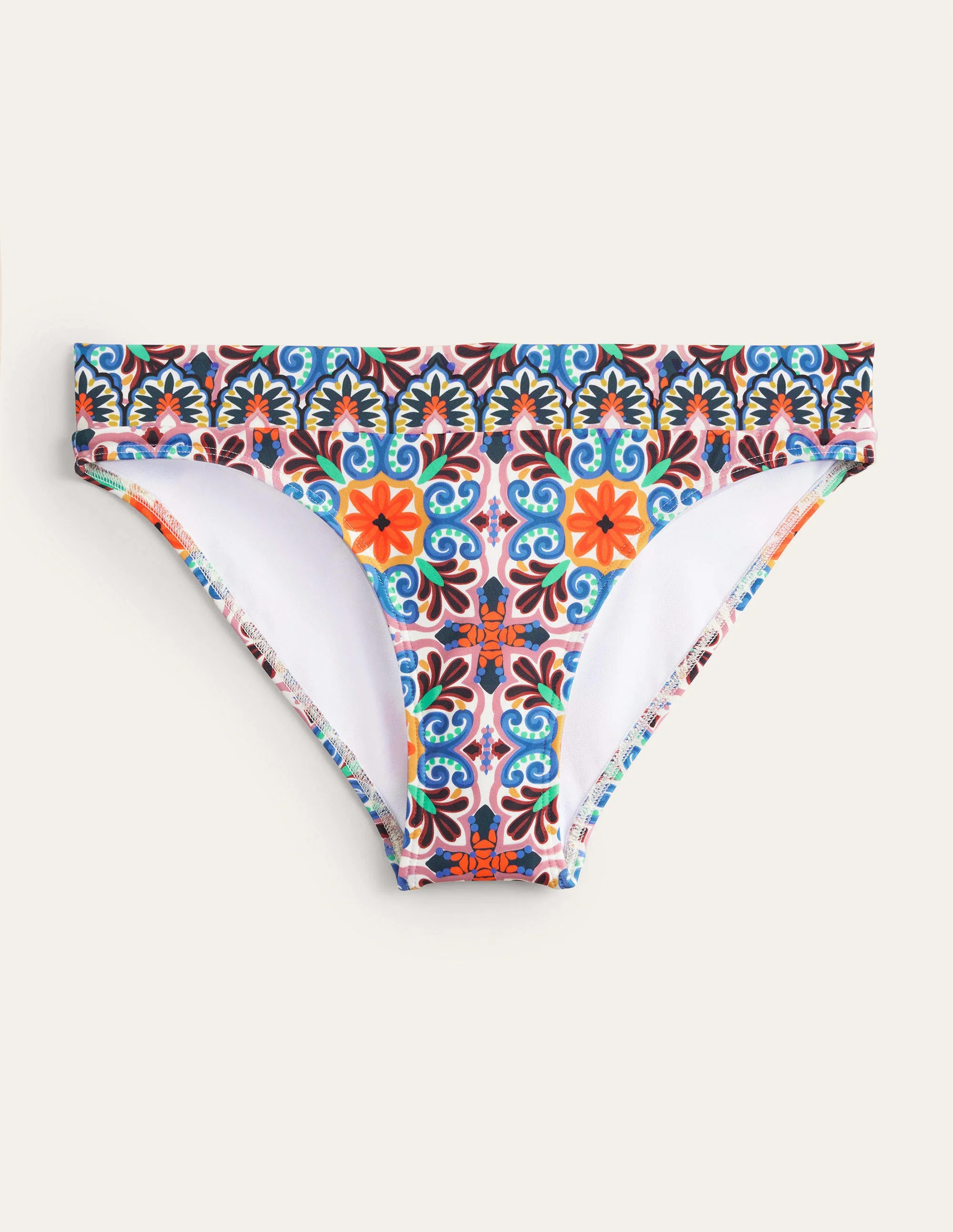 Ithaca Bikinihose mit Einsatz-Bunt, Gobelinmuster - Image 5
