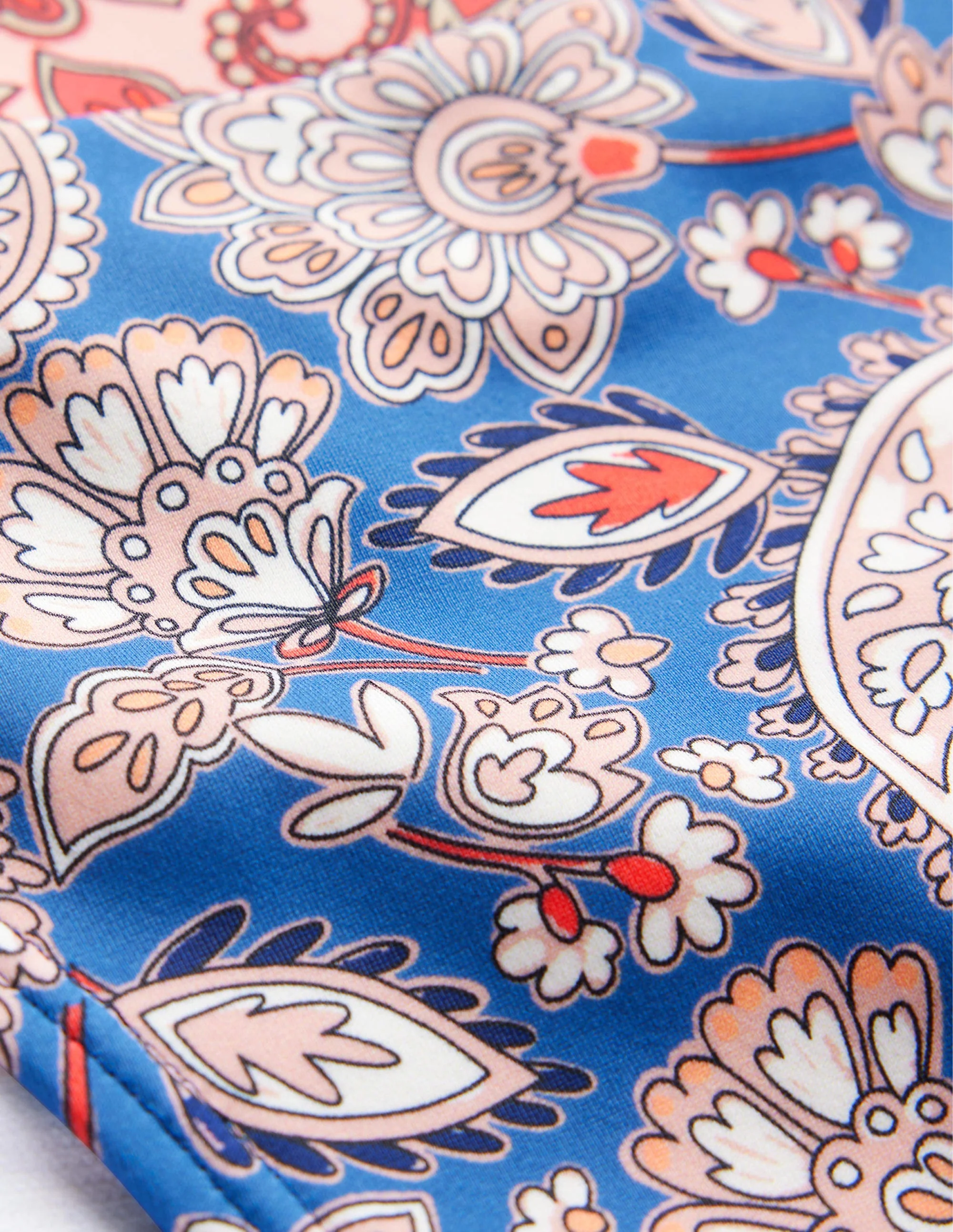 Ithaca Bikinihose mit Einsatz-Klassisches Marineblau, Paisleymuster - Image 6
