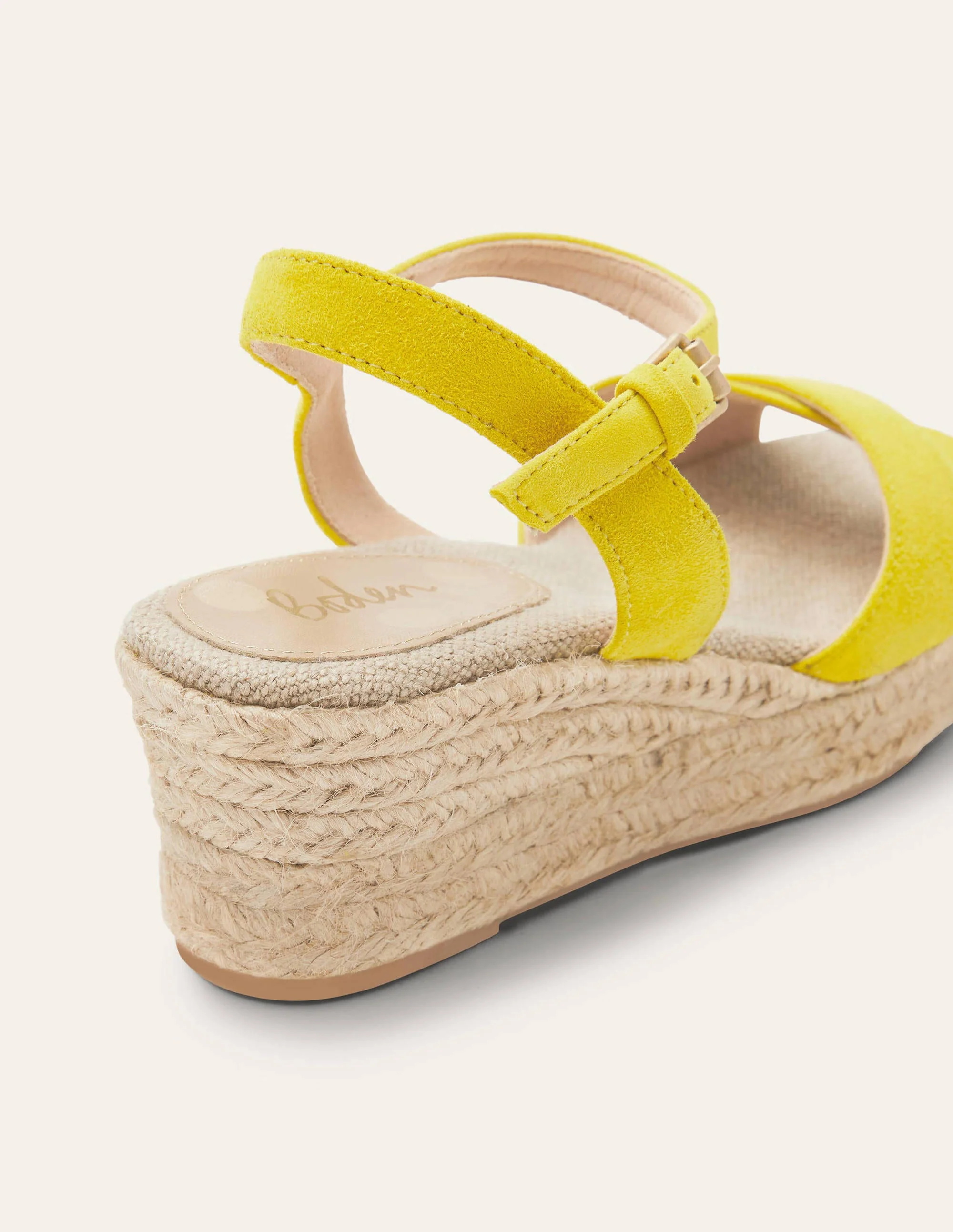 Jasmine Espadrilles mit Keilabsatz-Schwefelgelb - Image 3
