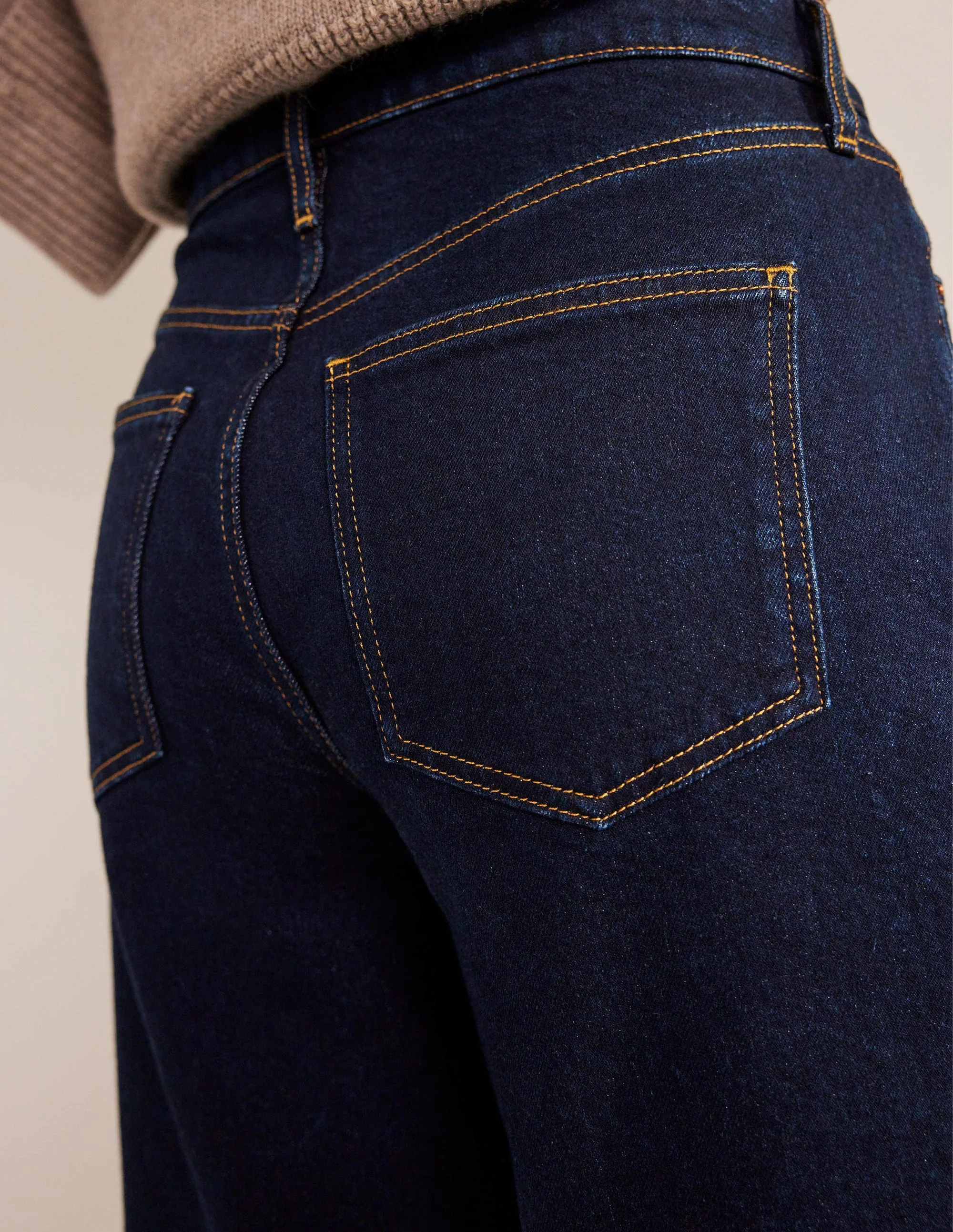 Jeans mit Aufschlag-Indigoblau - Image 2