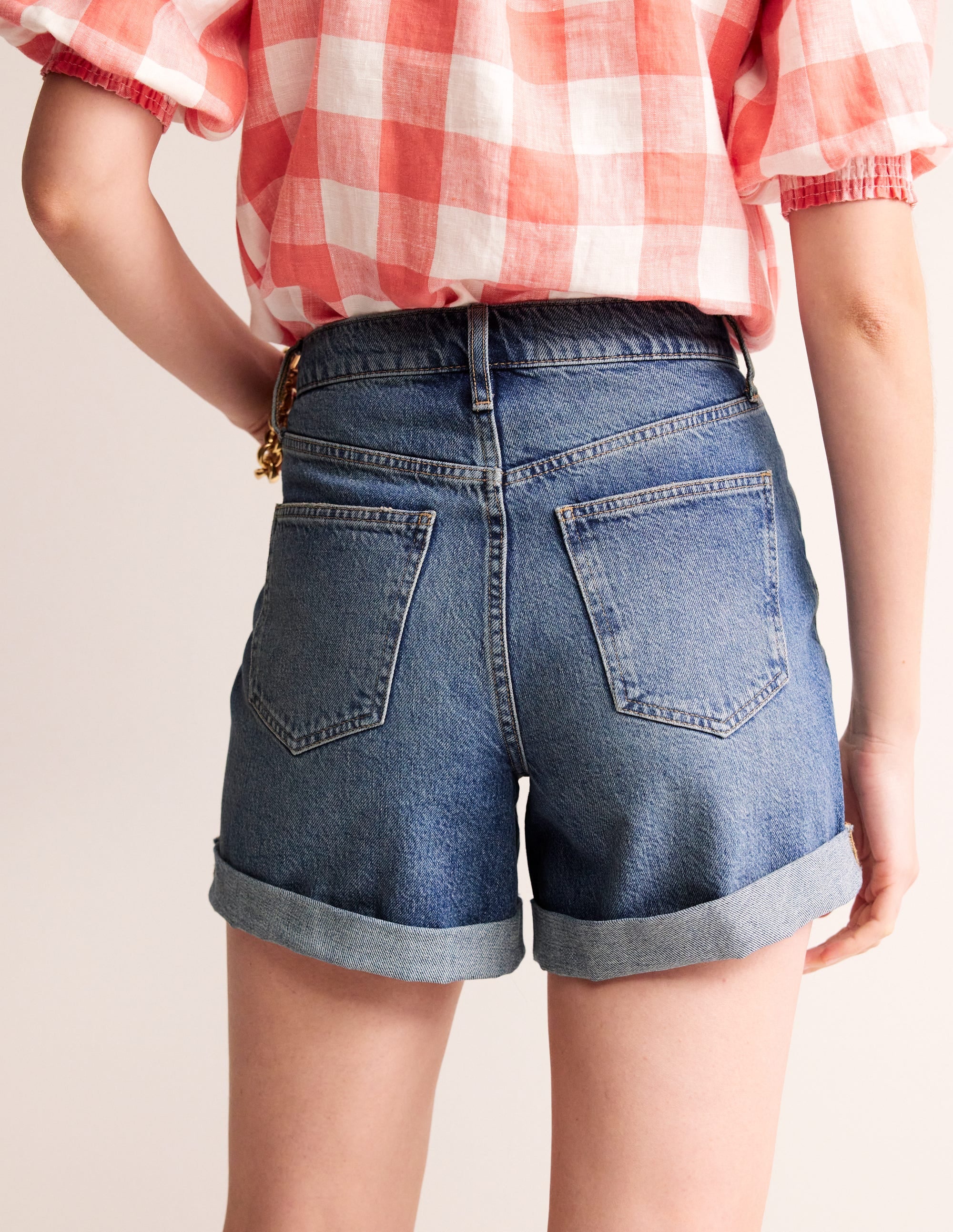 Jeansshorts-Beatnik Red - Image 3
