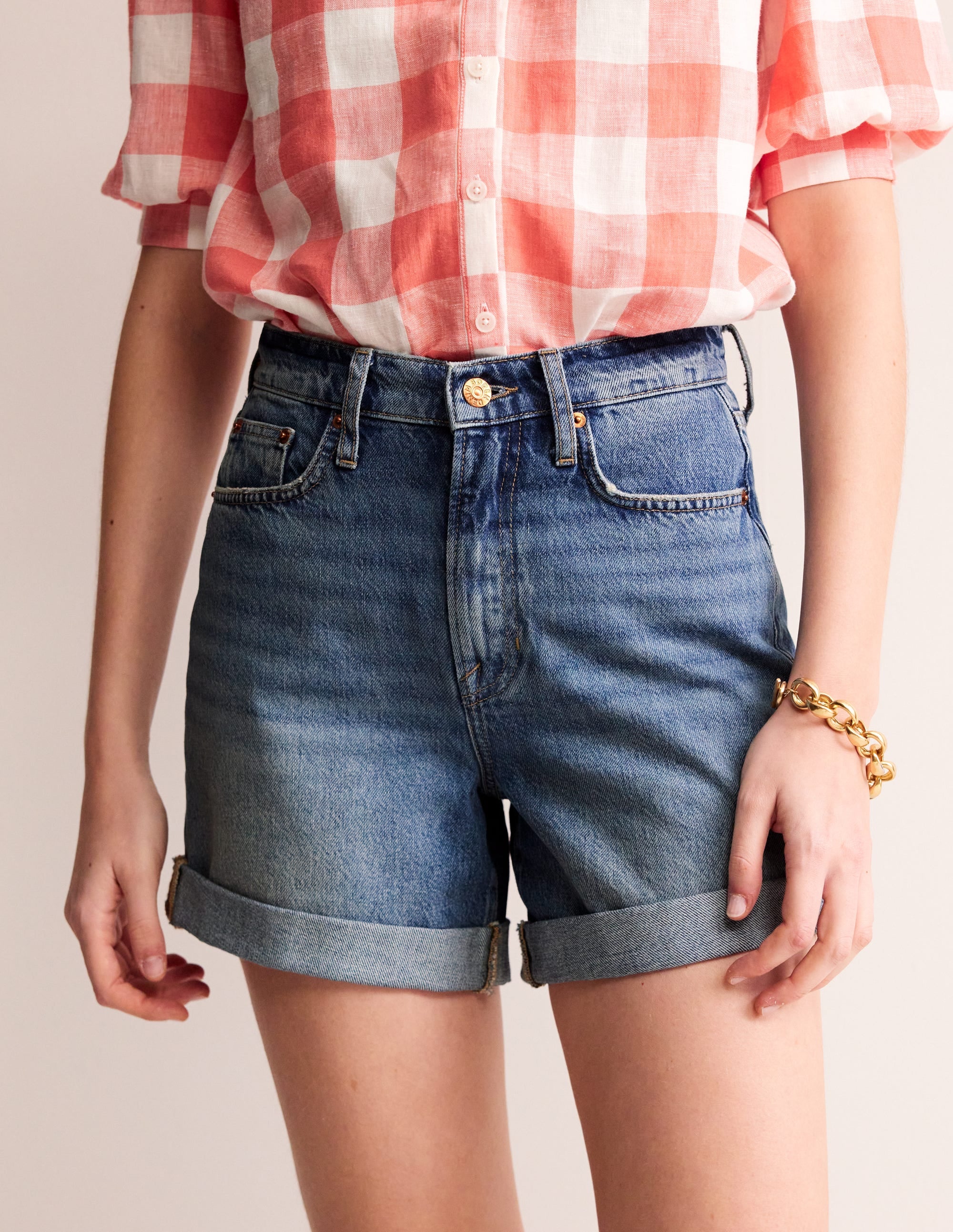 Jeansshorts-Beatnik Red - Image 4