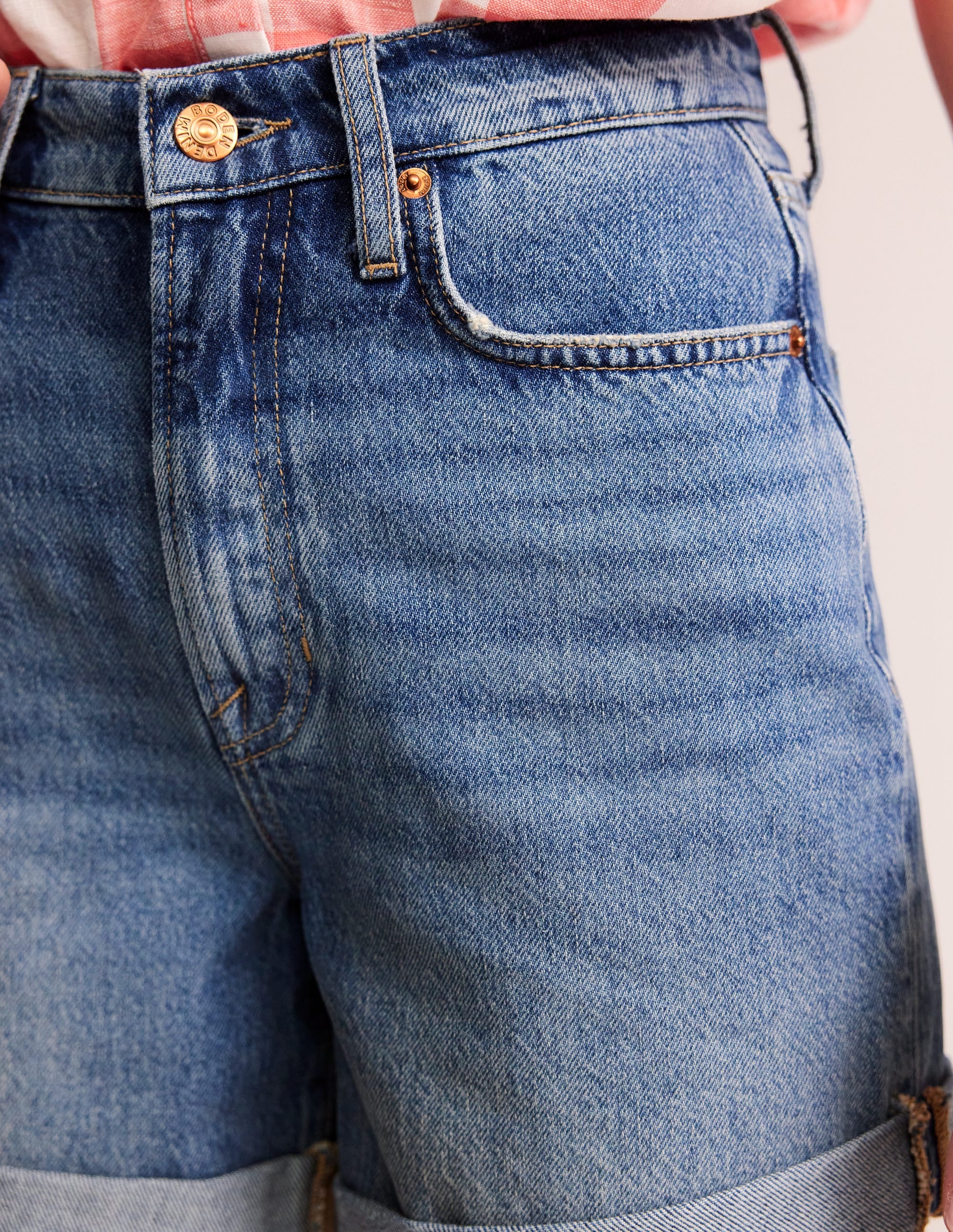 Jeansshorts-Beatnik Red - Image 5