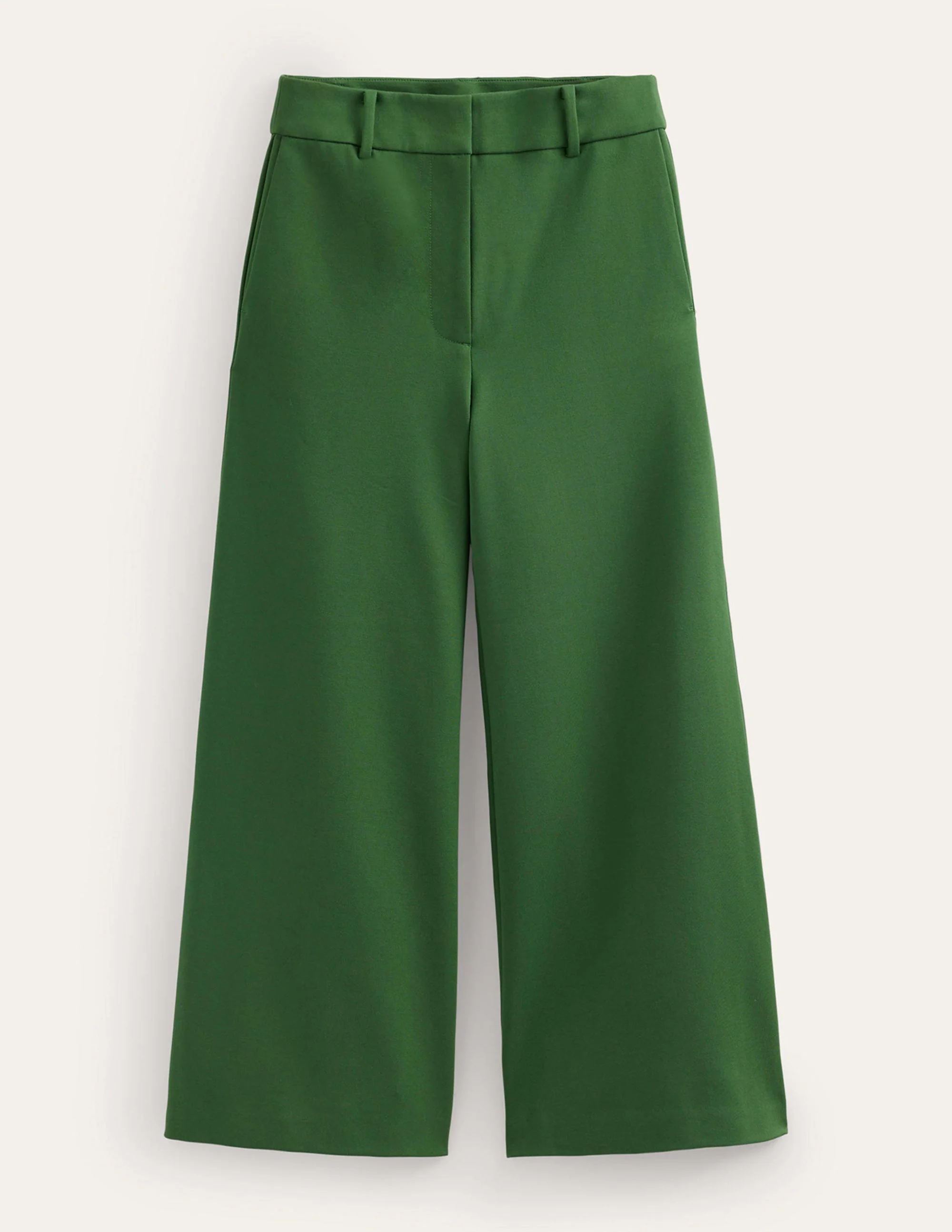 Jersey-Culotte mit weitem Bein-Wintergrün - Image 5