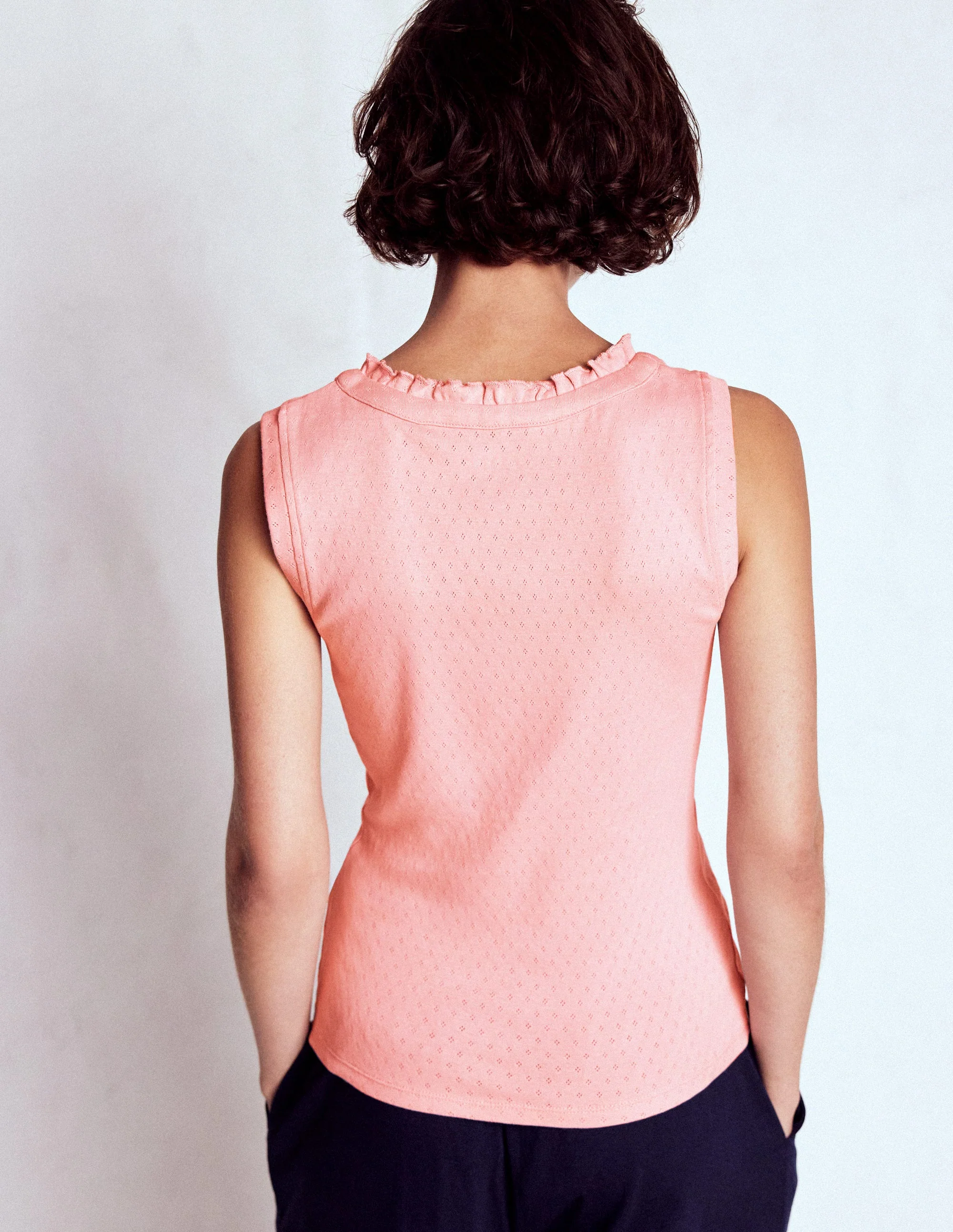Jersey Henley-Schlafanzugoberteil-Hellrosa - Image 3