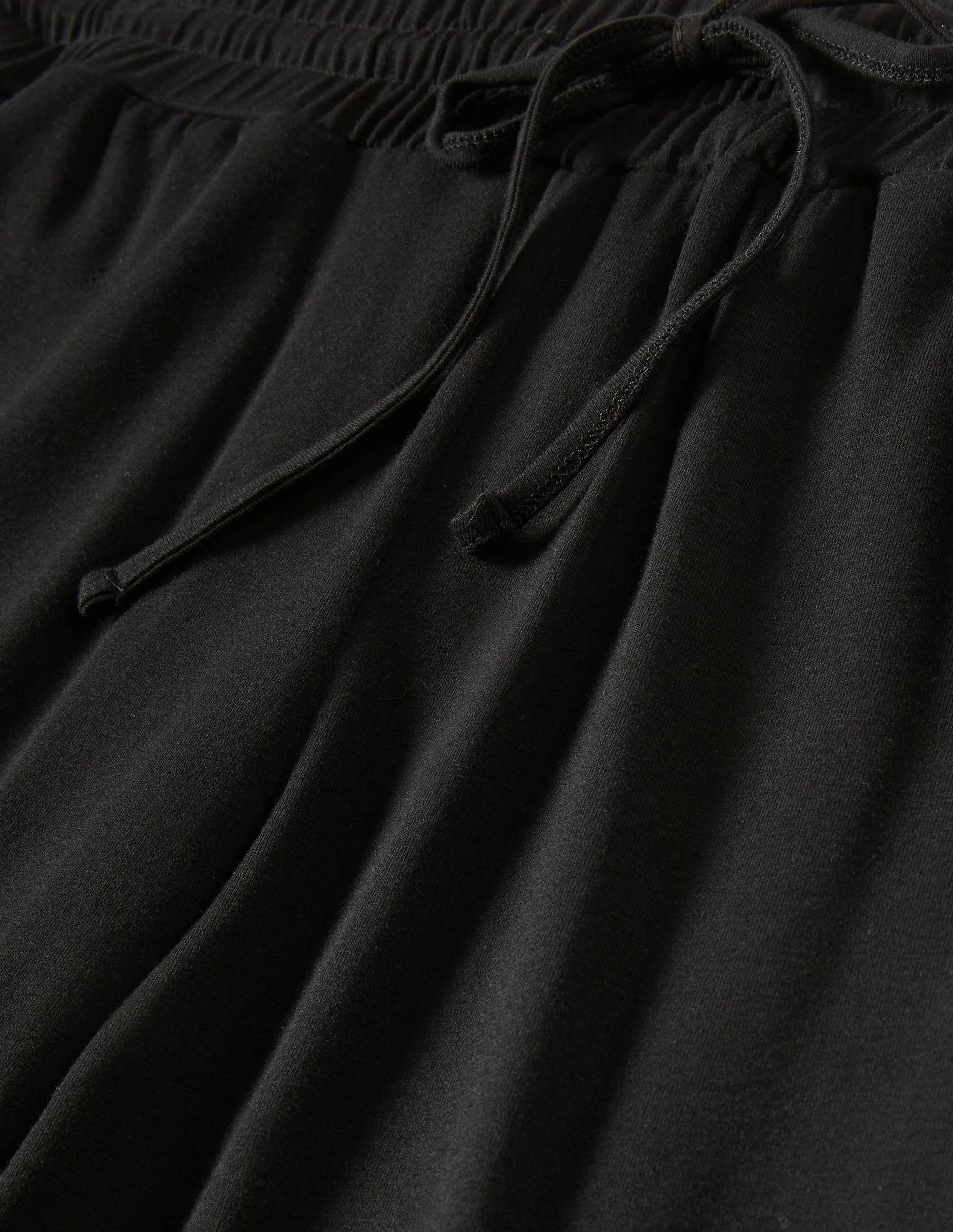 Jersey-Jogginghose mit Bündchen-Schwarz - Image 8