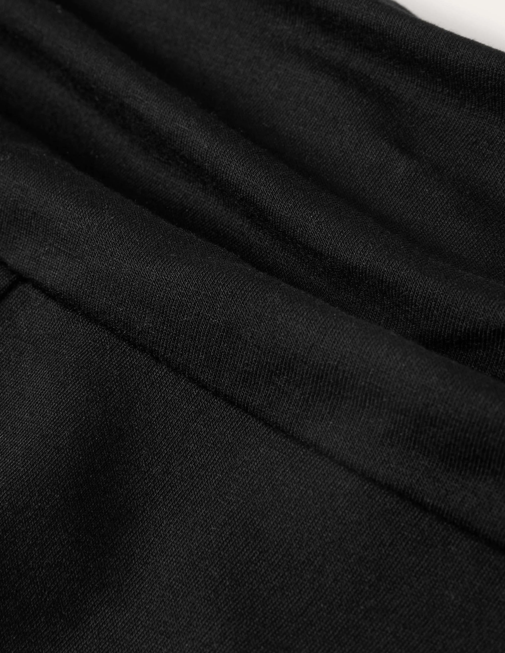 Jerseyhose mit weitem Bein-Schwarz - Image 9